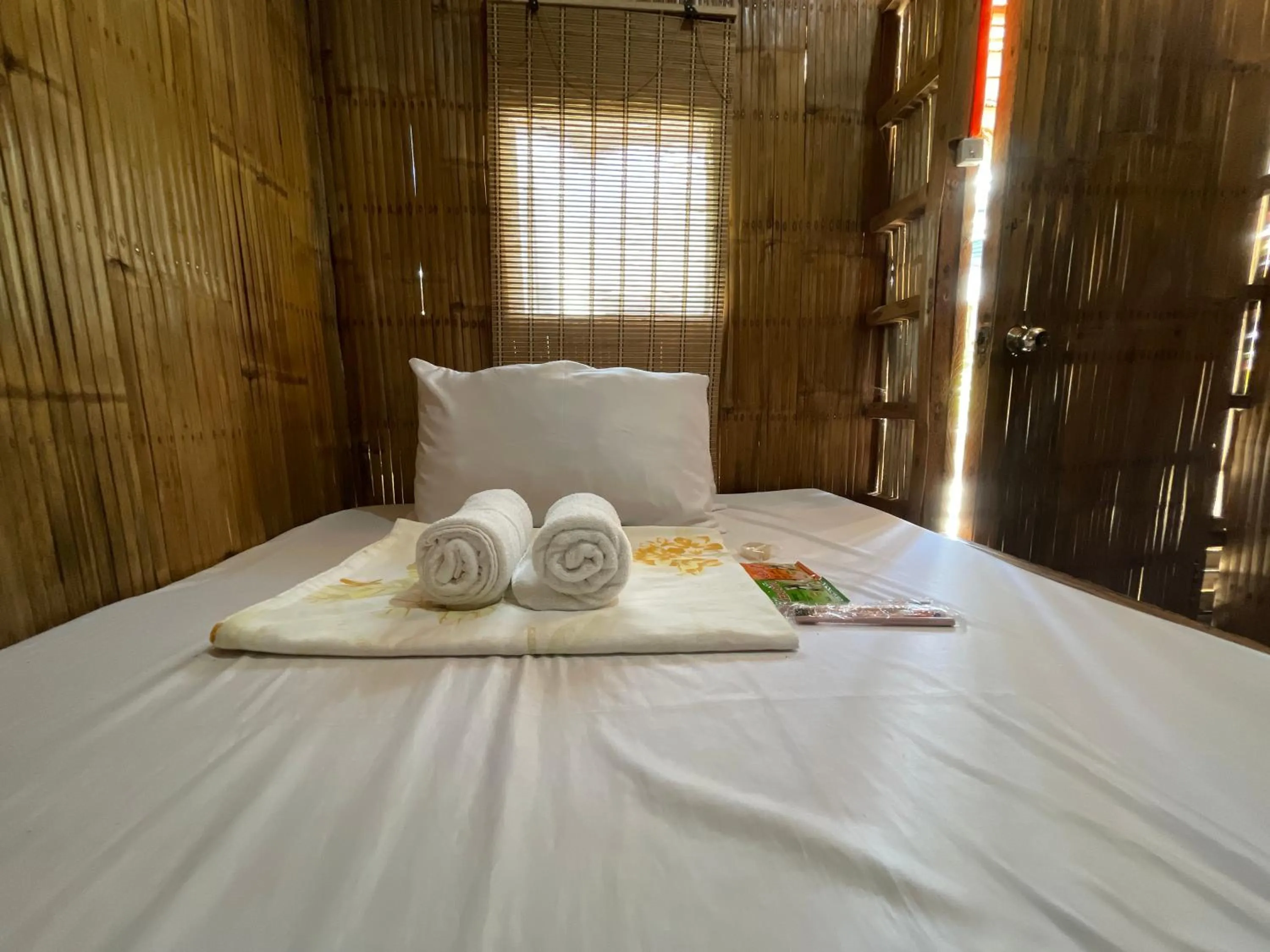 Bed in Camp Paraiso Resort