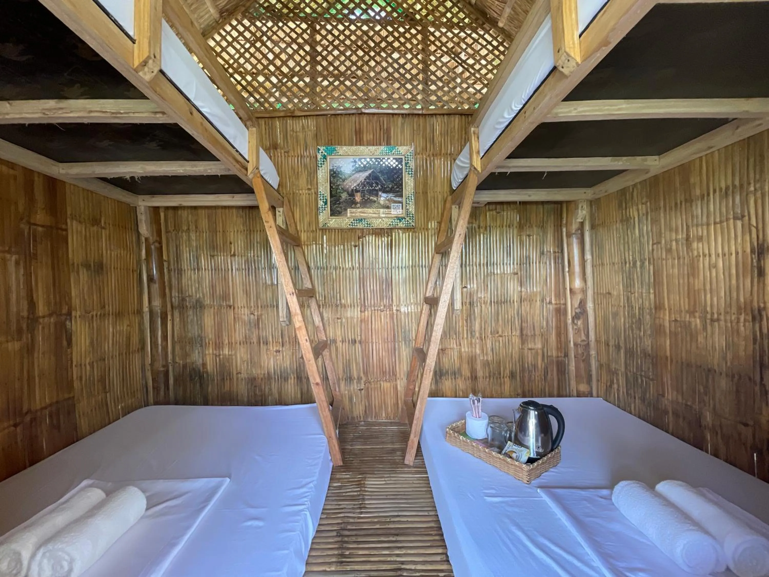 Bed in Camp Paraiso Resort