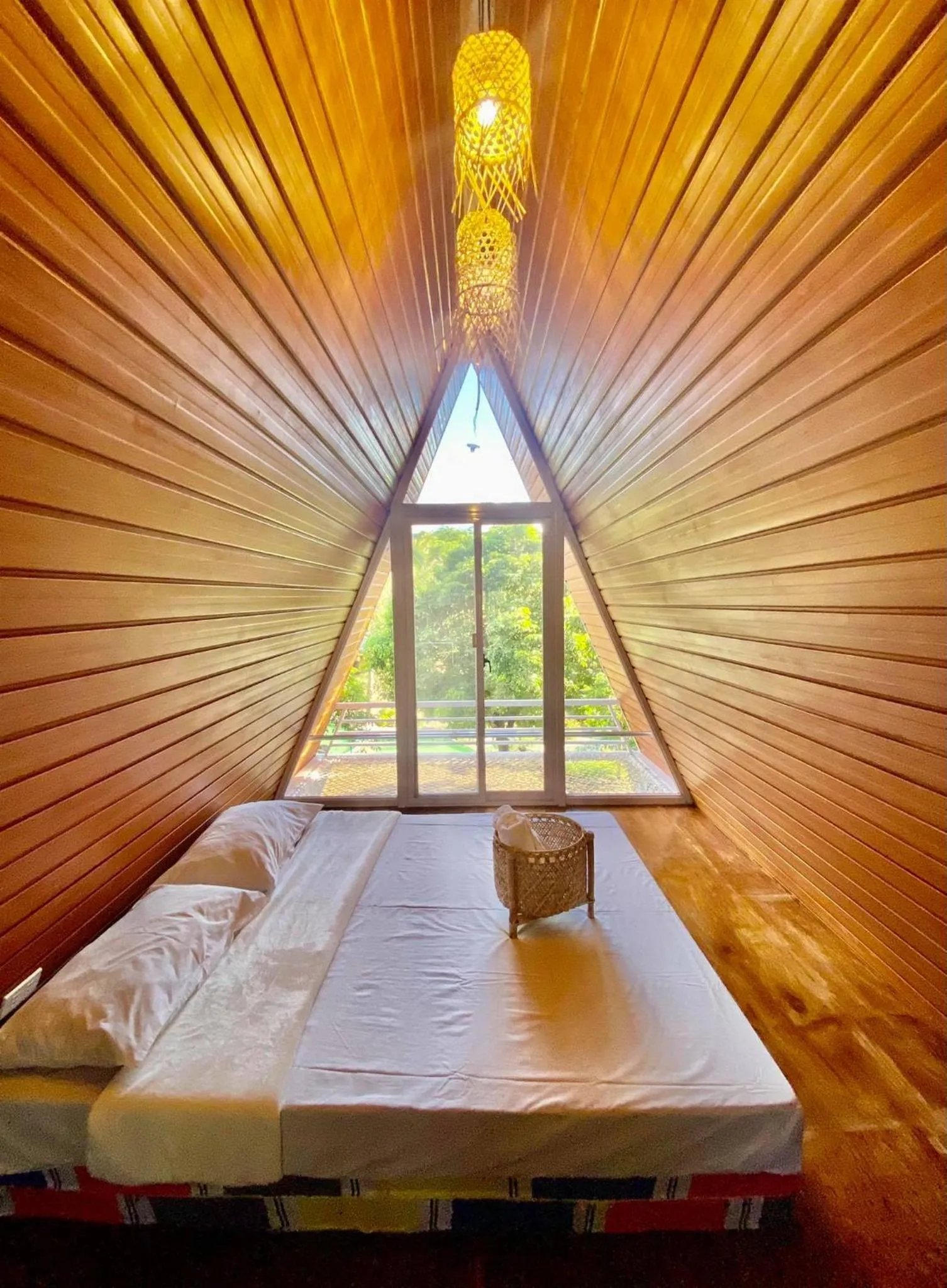 Bed in Camp Paraiso Resort