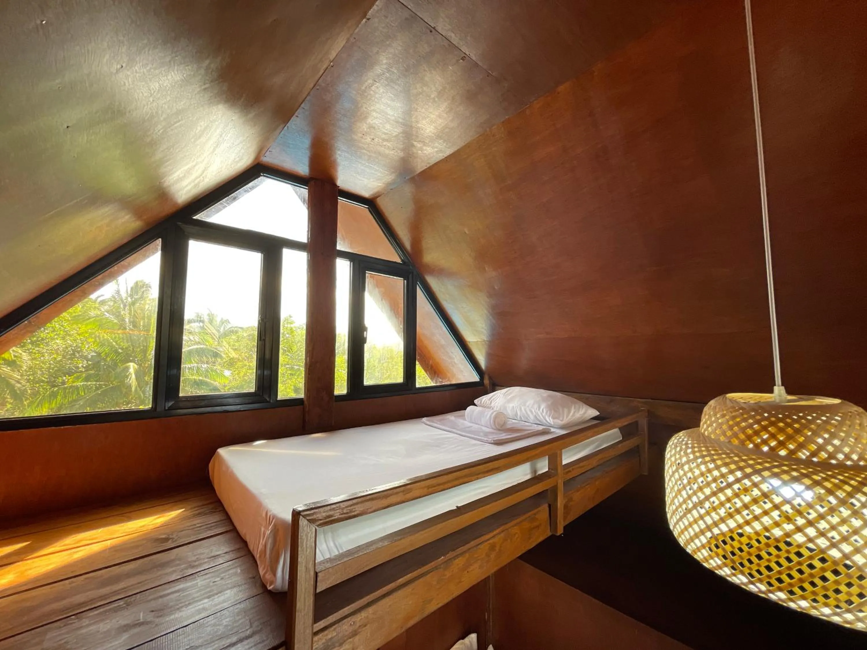 Bed in Camp Paraiso Resort