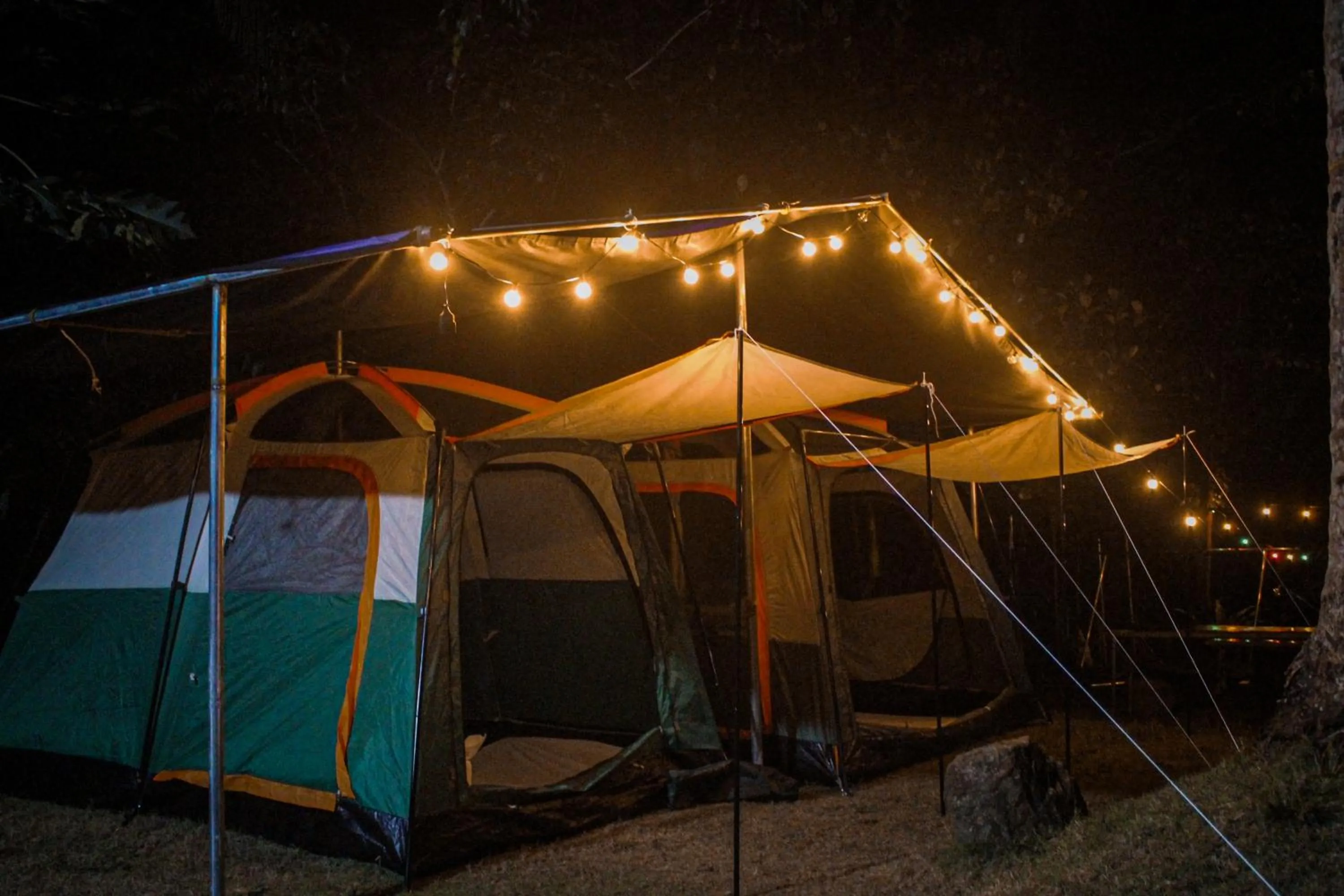 Night in Camp Paraiso Resort