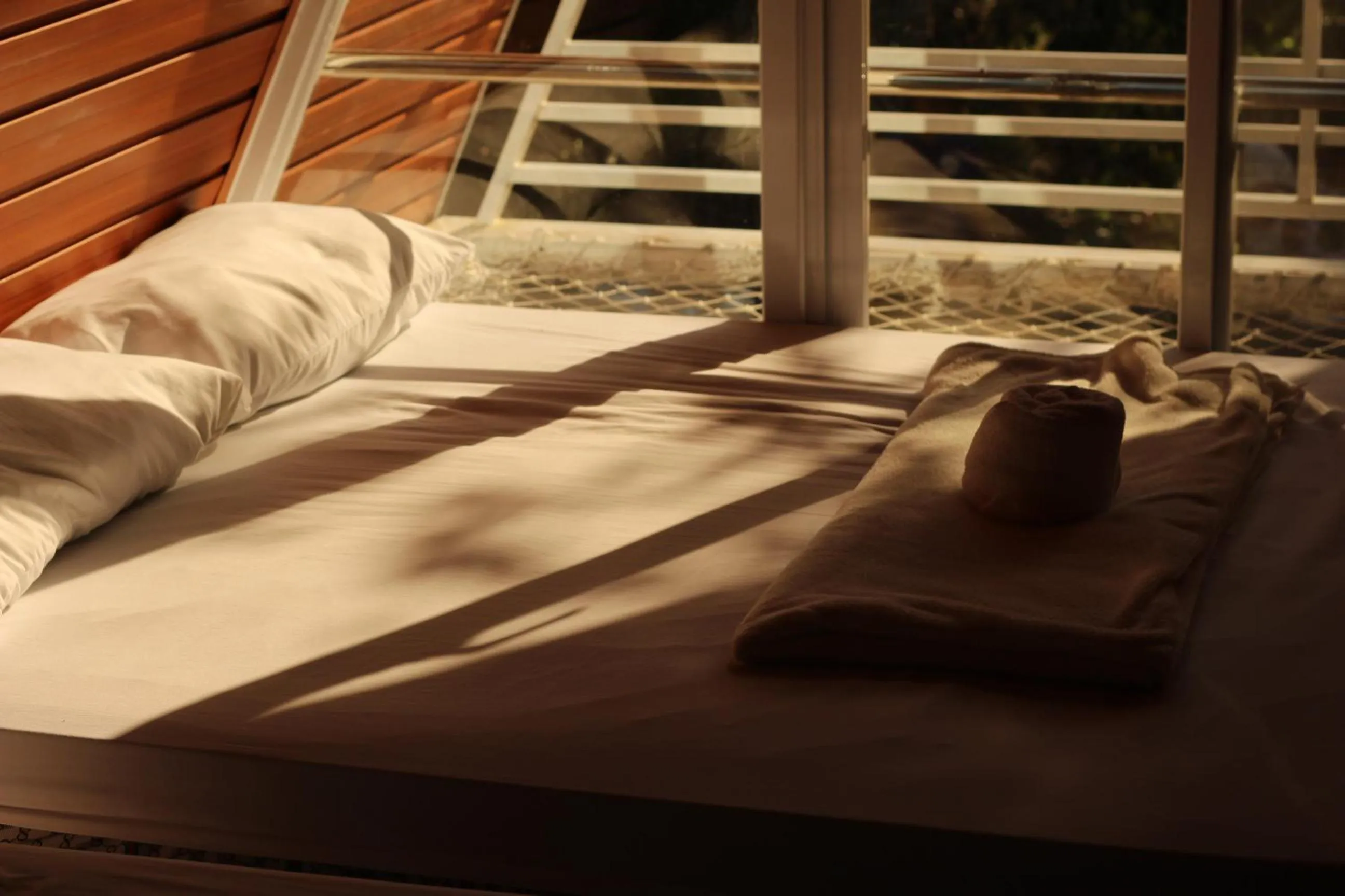 Bed in Camp Paraiso Resort