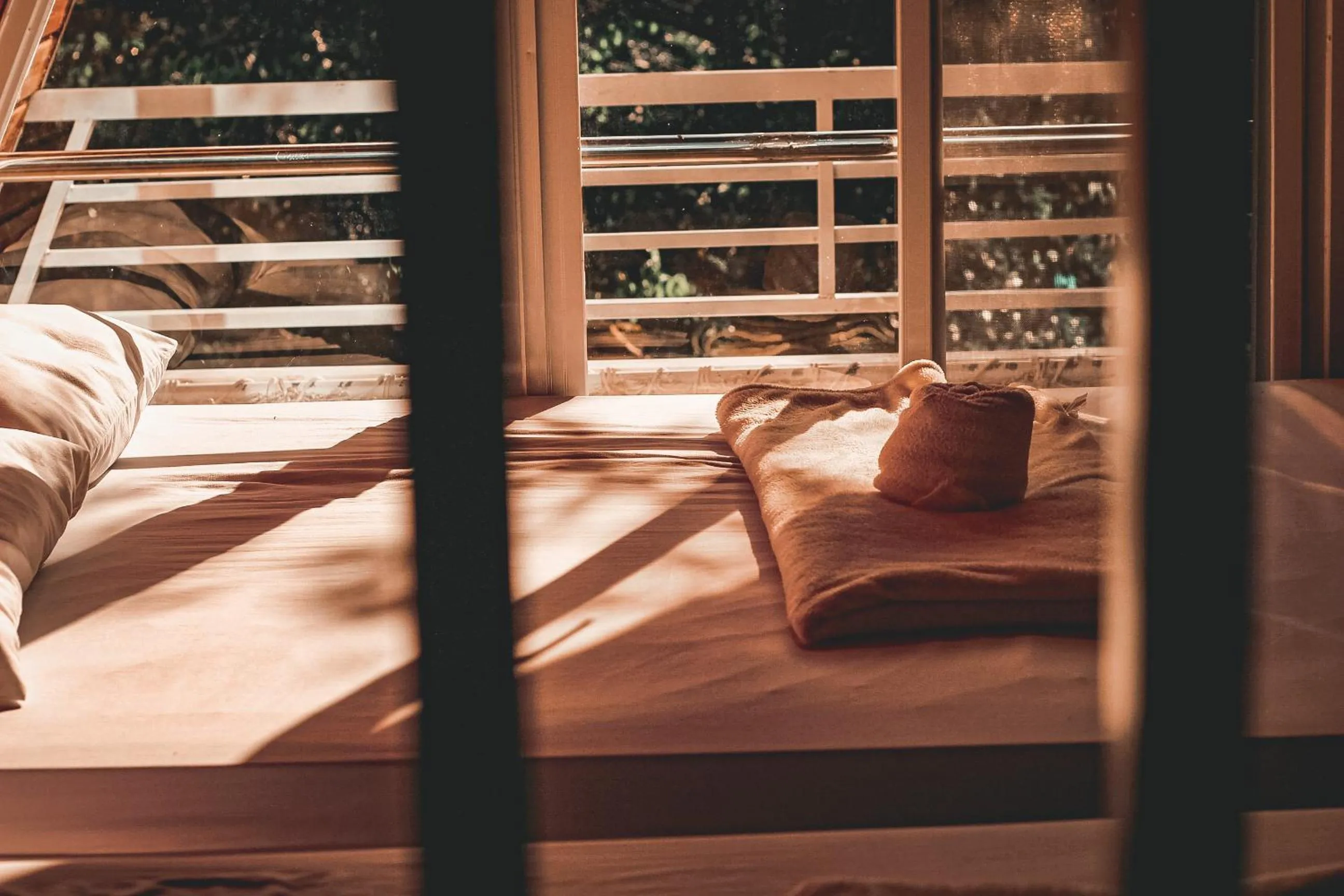 Bed in Camp Paraiso Resort