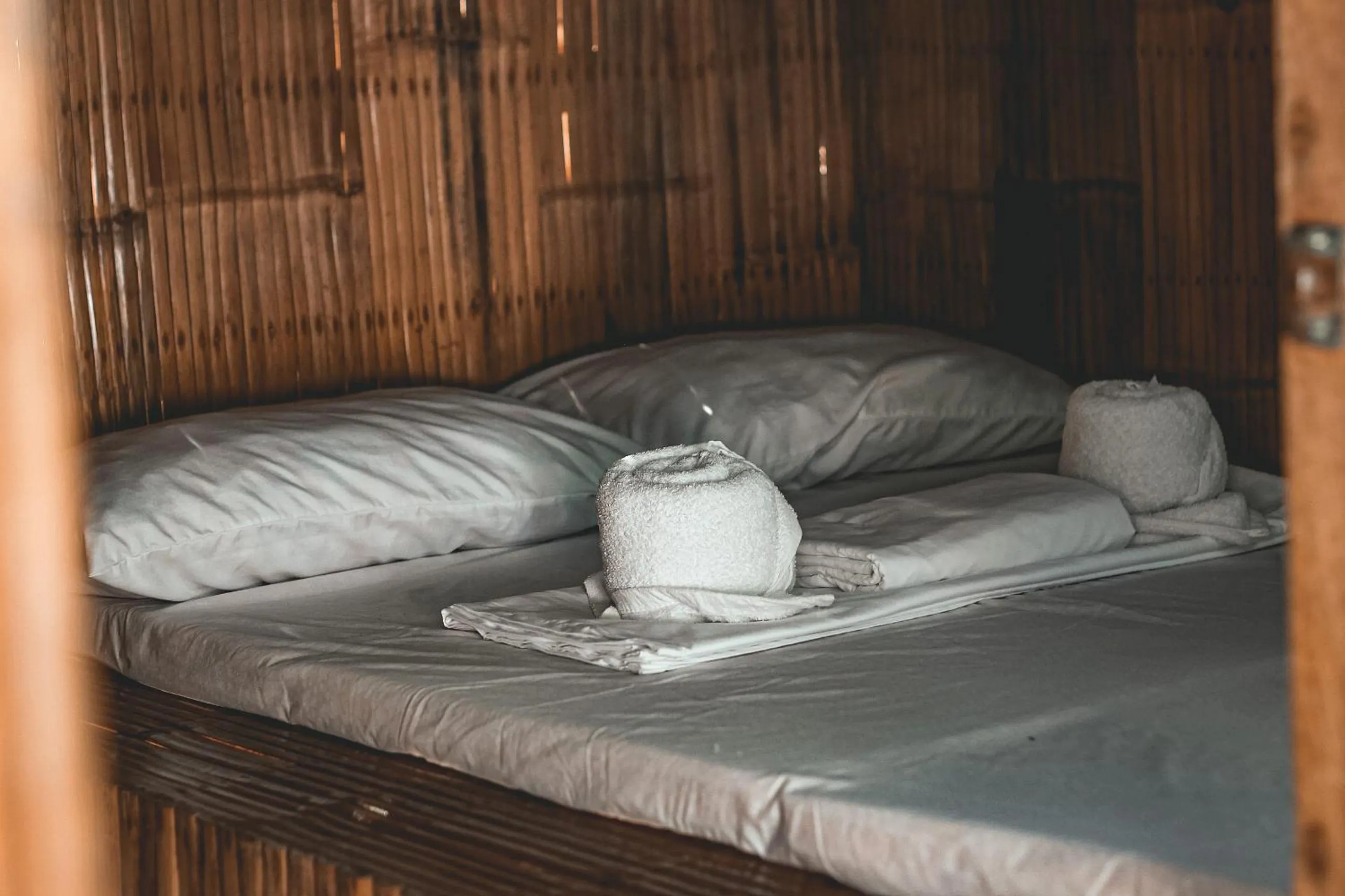 Bed in Camp Paraiso Resort