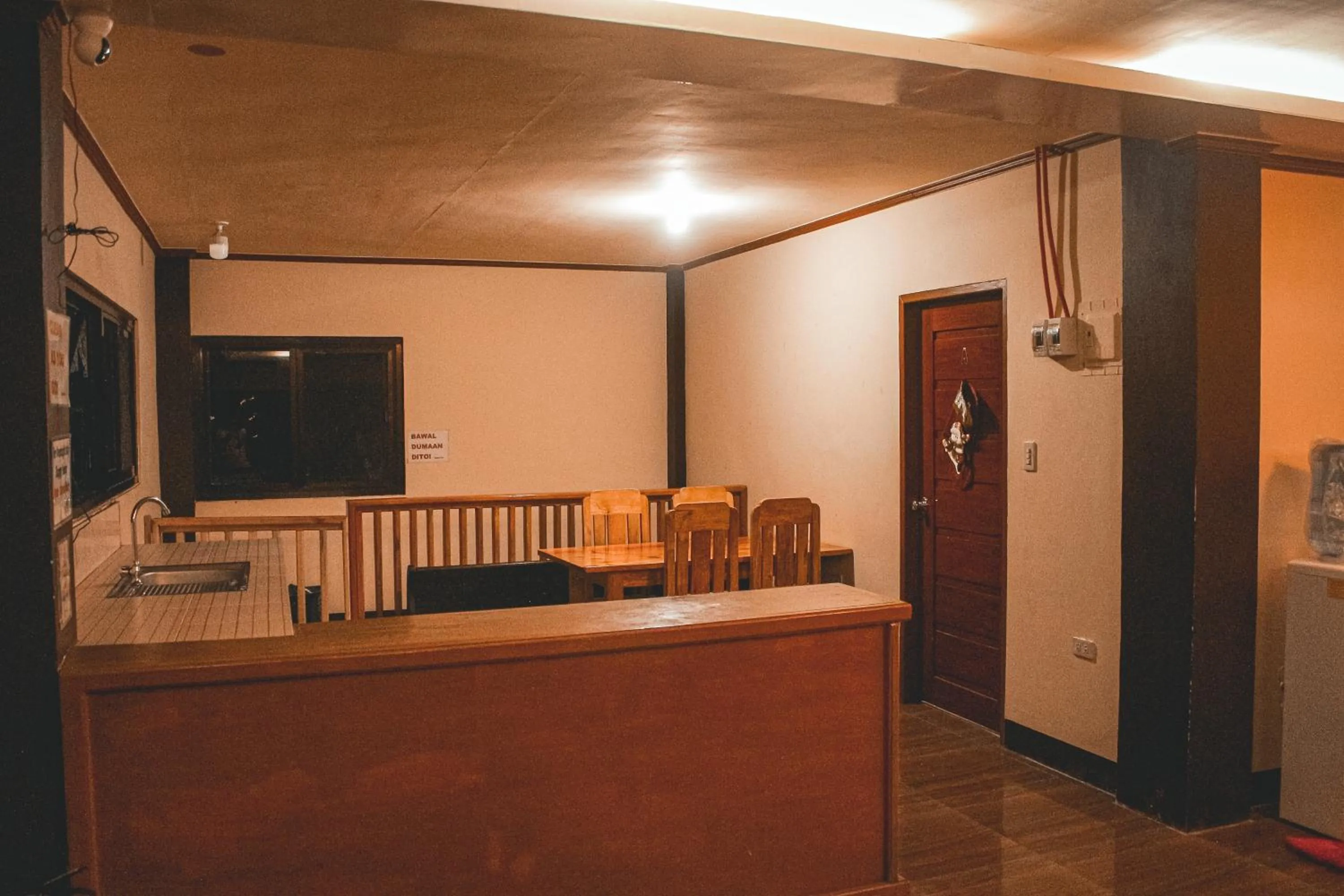 Seating area in Camp Paraiso Resort