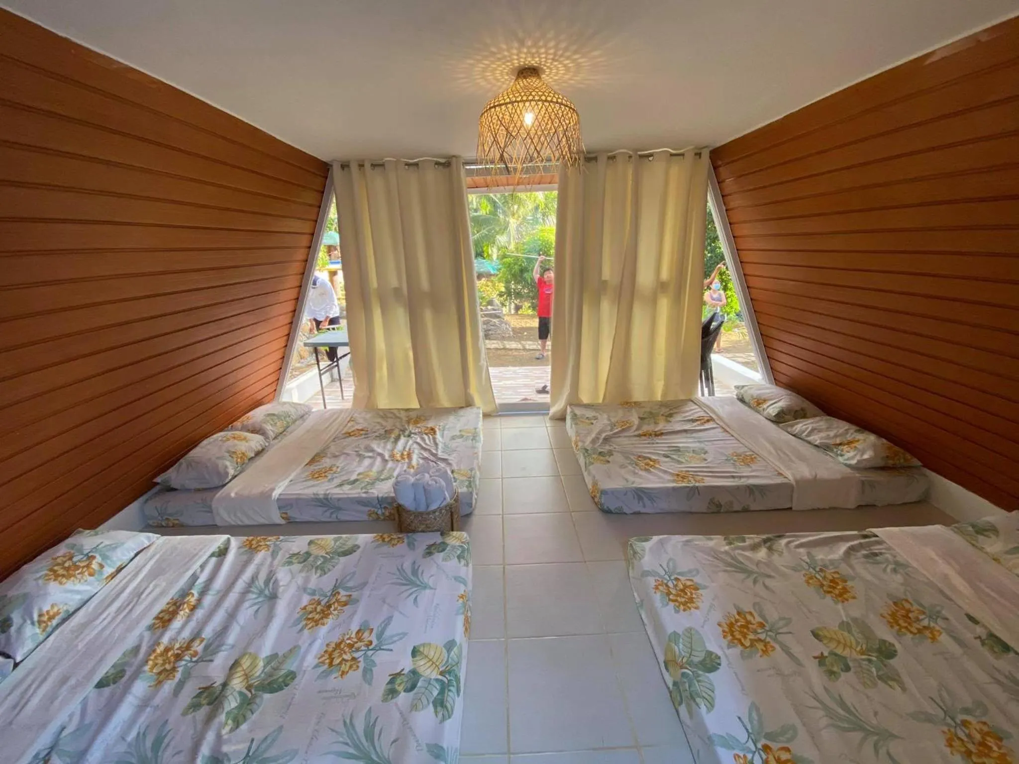 Bed in Camp Paraiso Resort