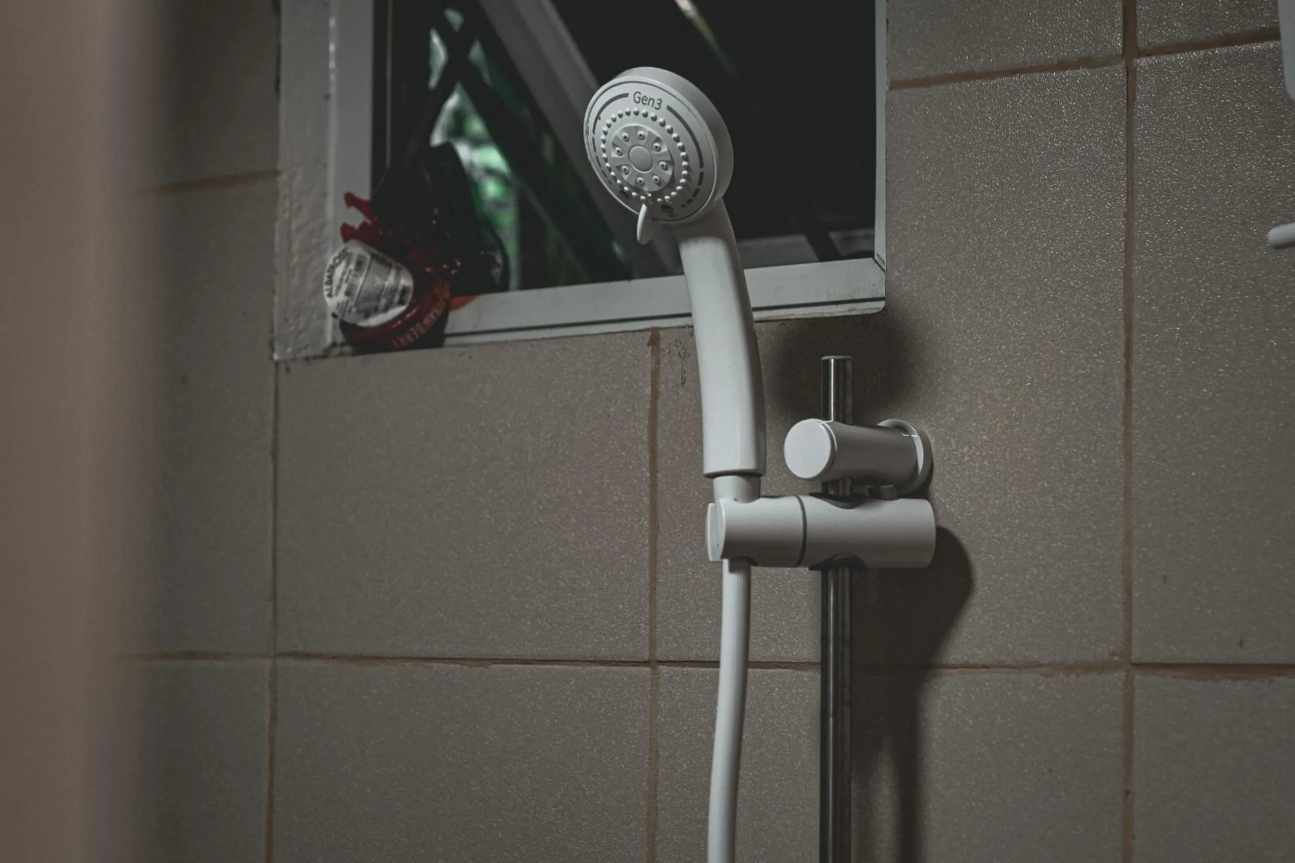 Shower in Camp Paraiso Resort