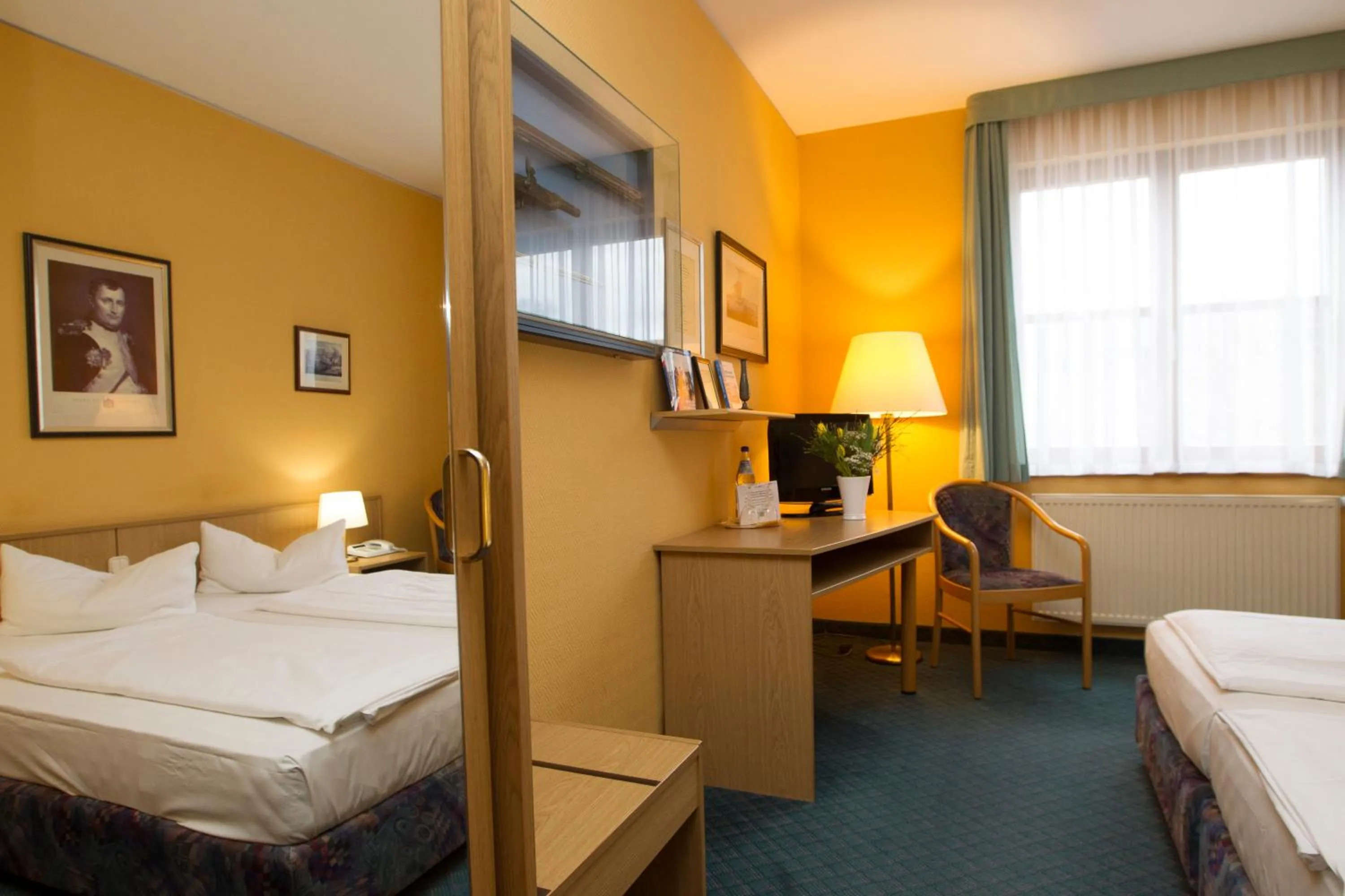 Photo of the whole room, Bed in Jembo Park Hotel