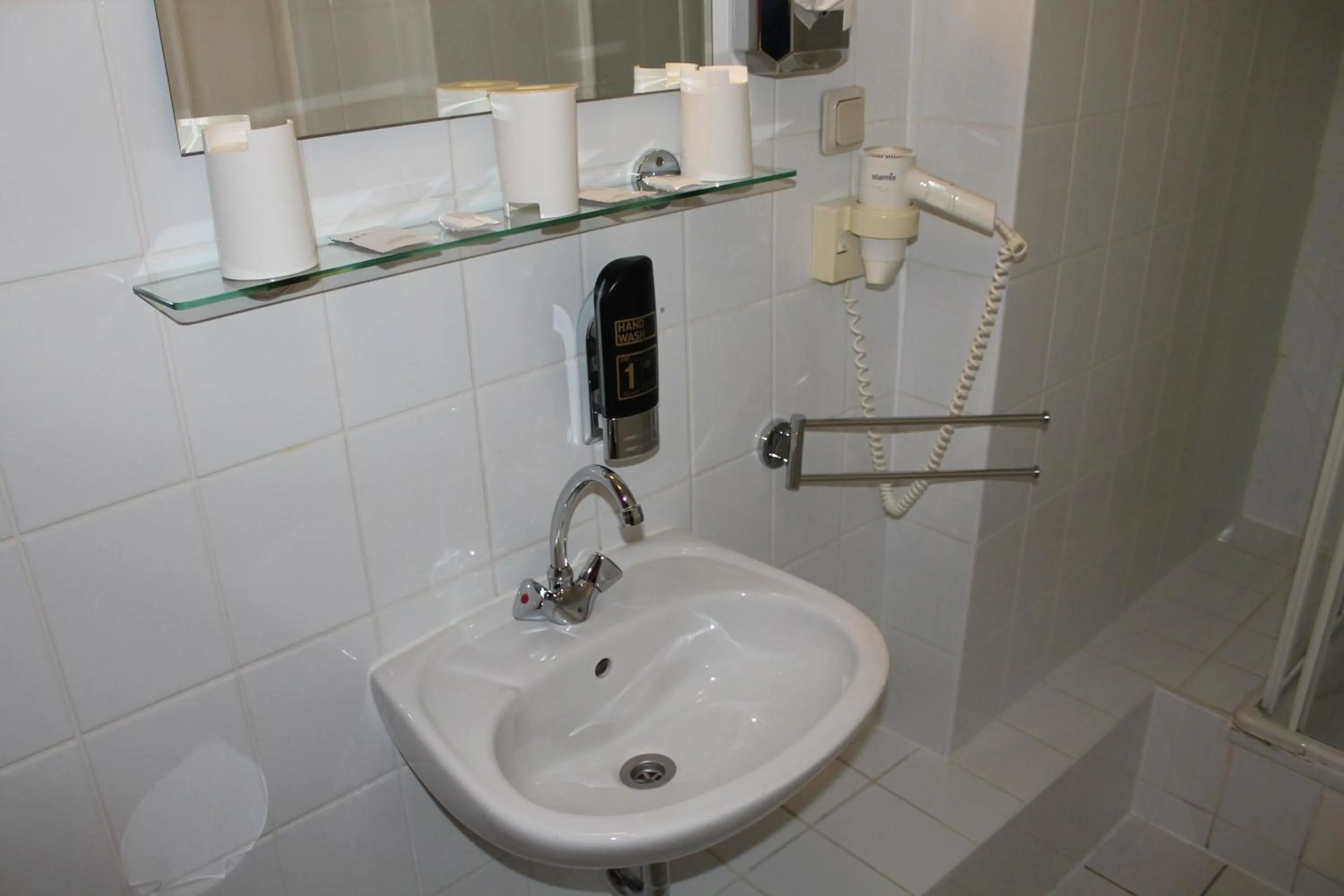 Bathroom in La Rustica Altstadthotel