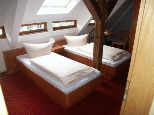 Photo of the whole room, Bed in La Rustica Altstadthotel