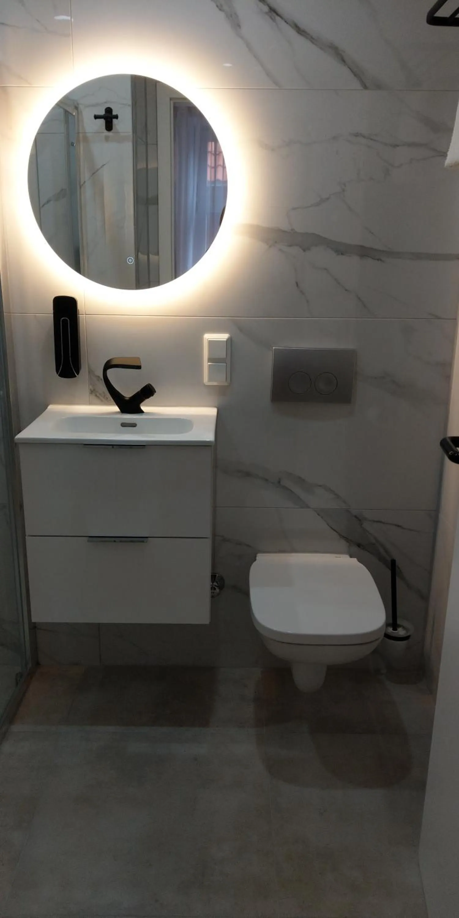 Bathroom in La Rustica Altstadthotel