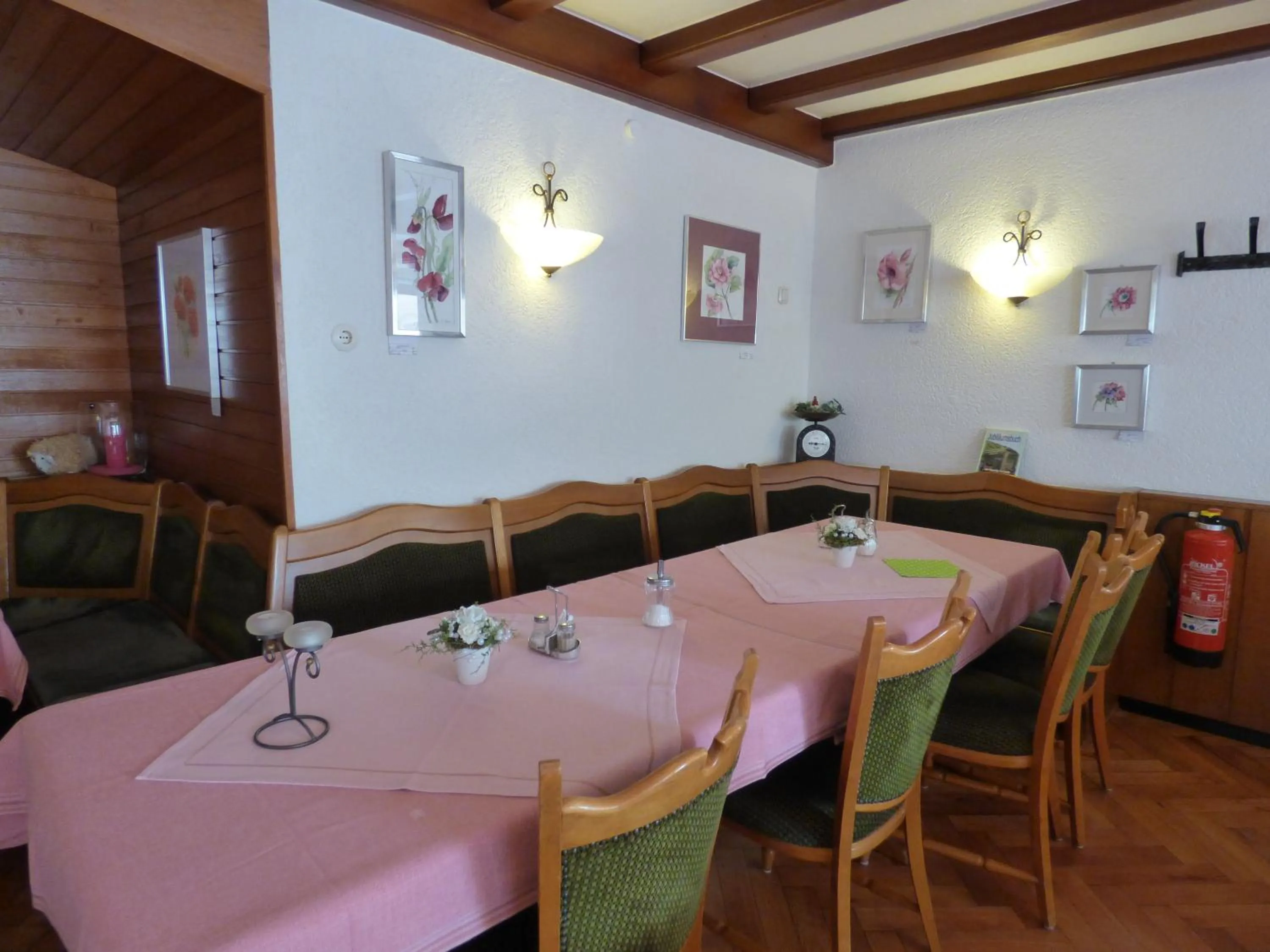 Food and drinks in Pension Gasthof Zum Lamm