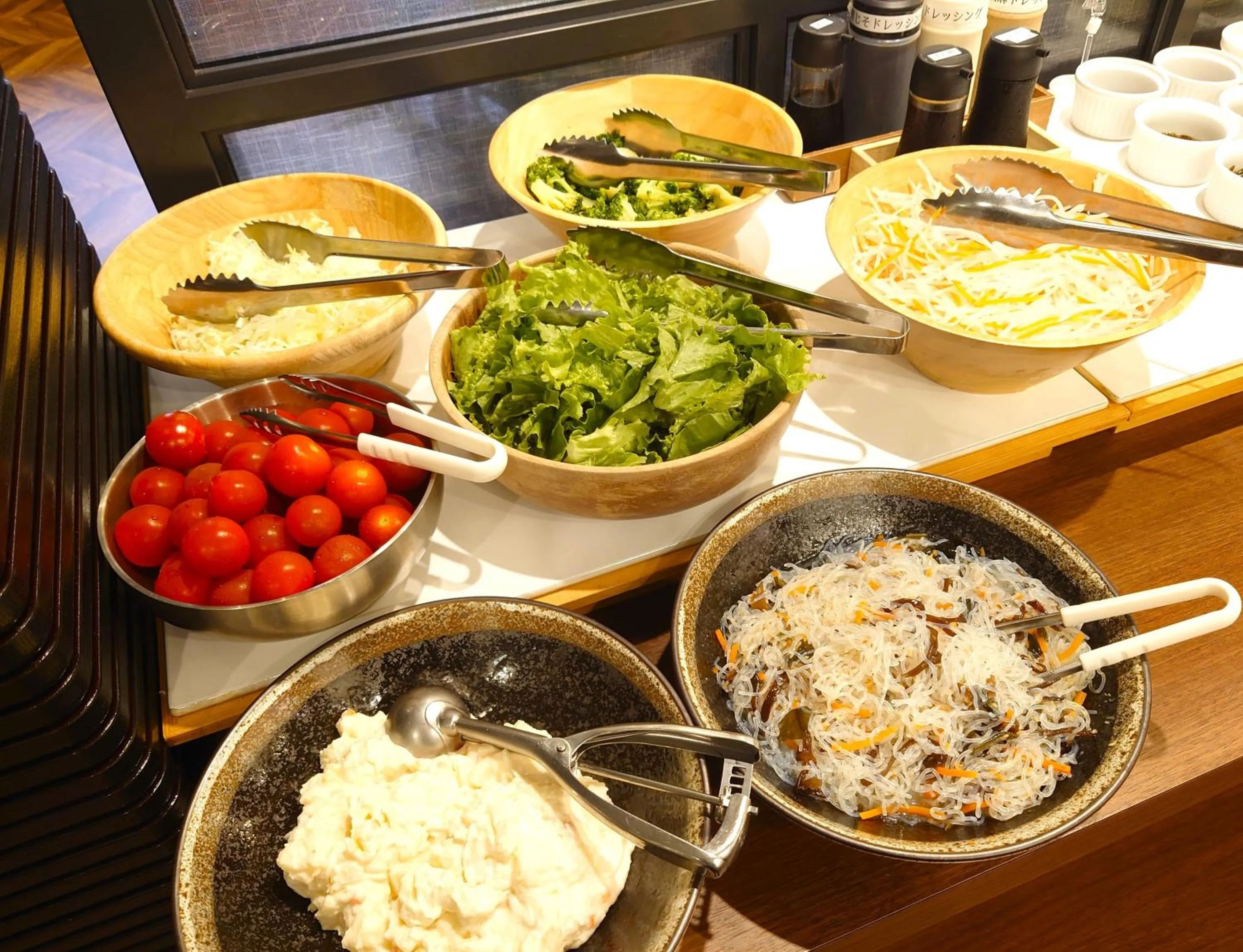 Buffet breakfast in Green Rich Hotel Kobe Sannomiya (Artificial hot spring Futamata Yunohana)
