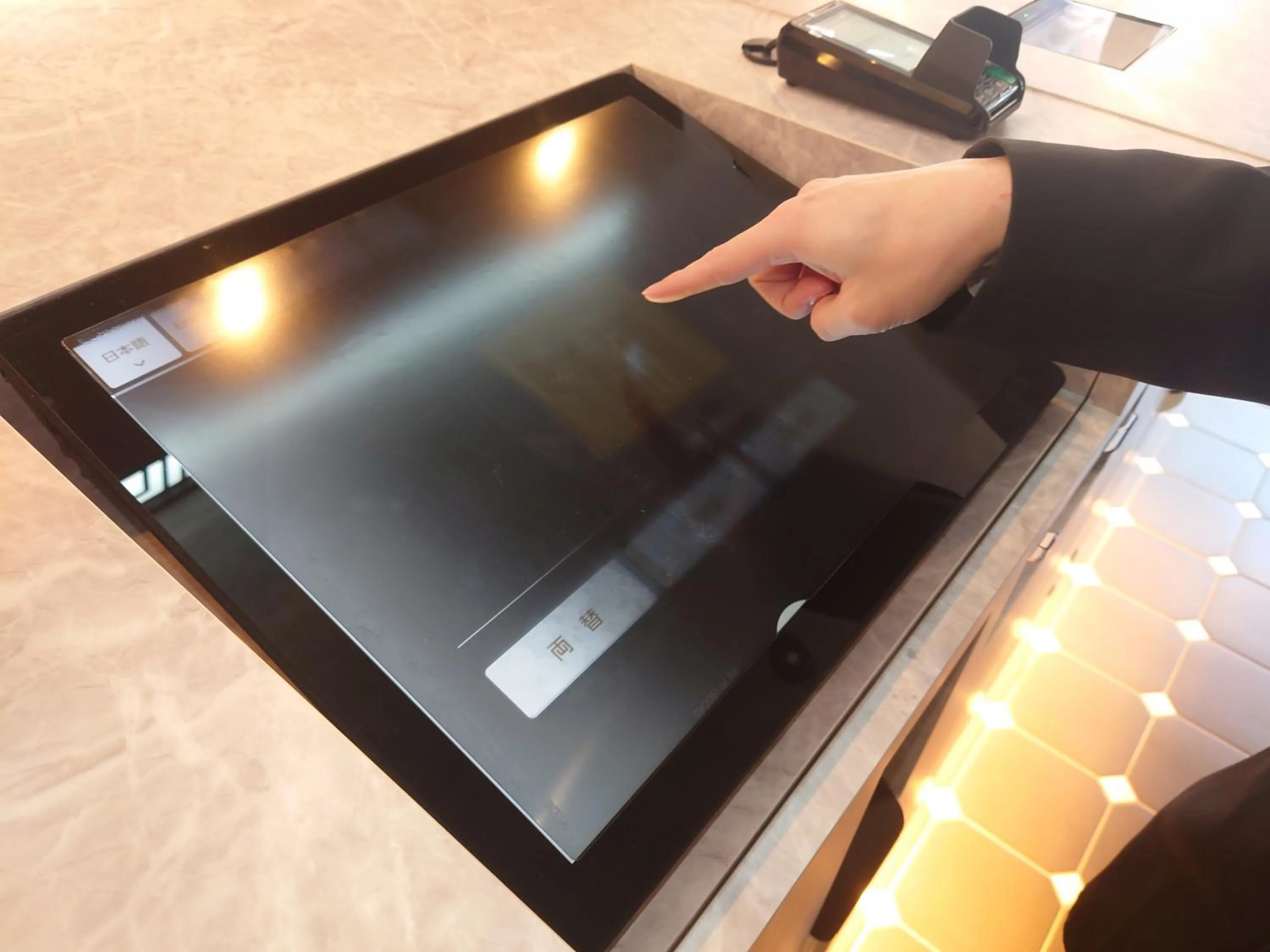 Lobby or reception in Green Rich Hotel Kobe Sannomiya (Artificial hot spring Futamata Yunohana)