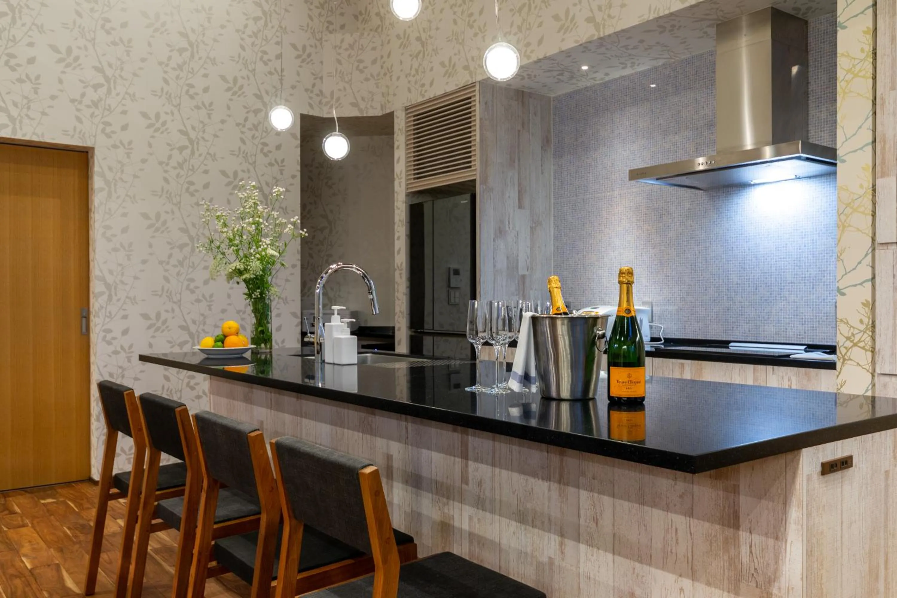 Kitchen or kitchenette in Kitsune House by H2 Life