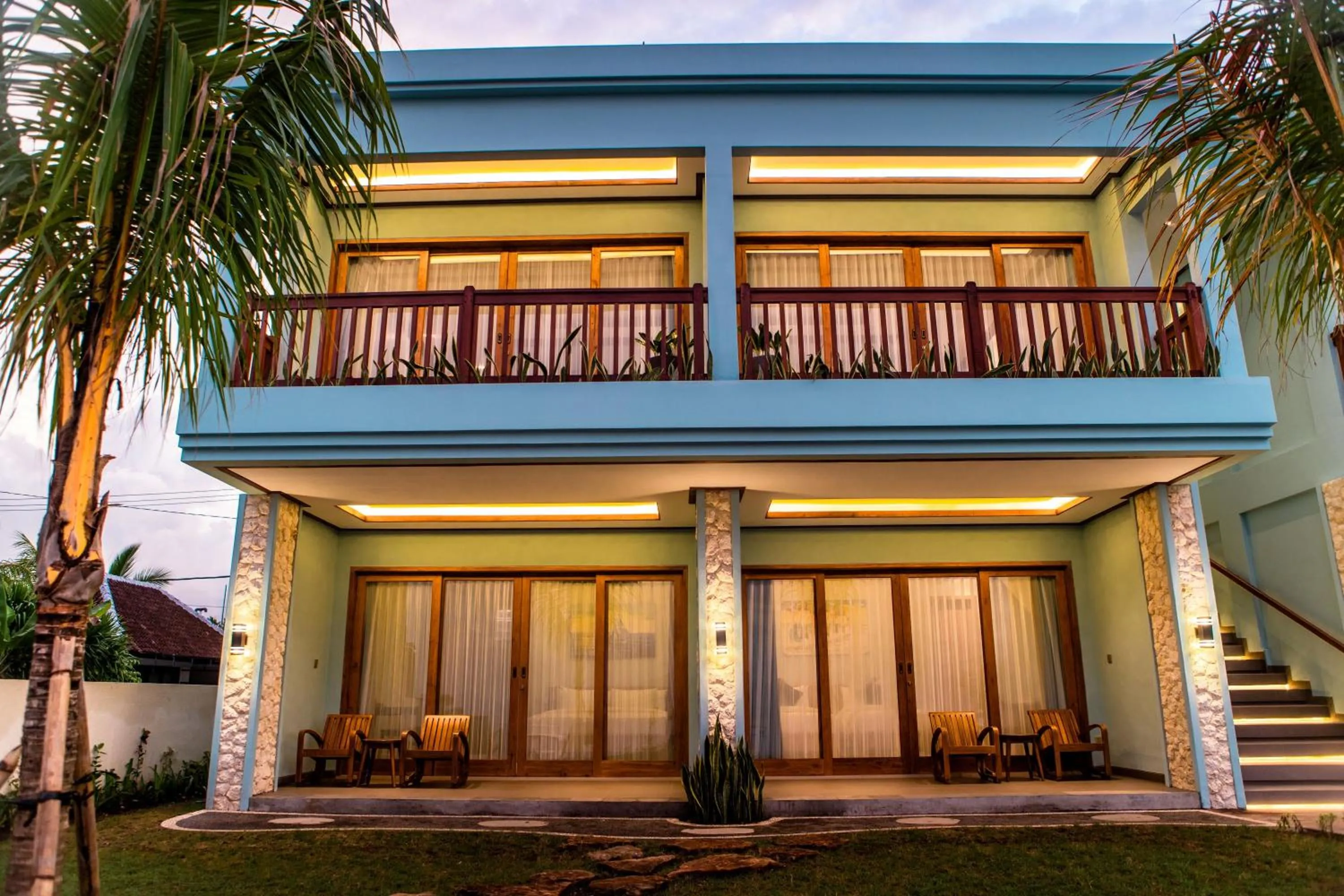 Balcony/Terrace in Blue Harbor Beachfront Villas & Resto