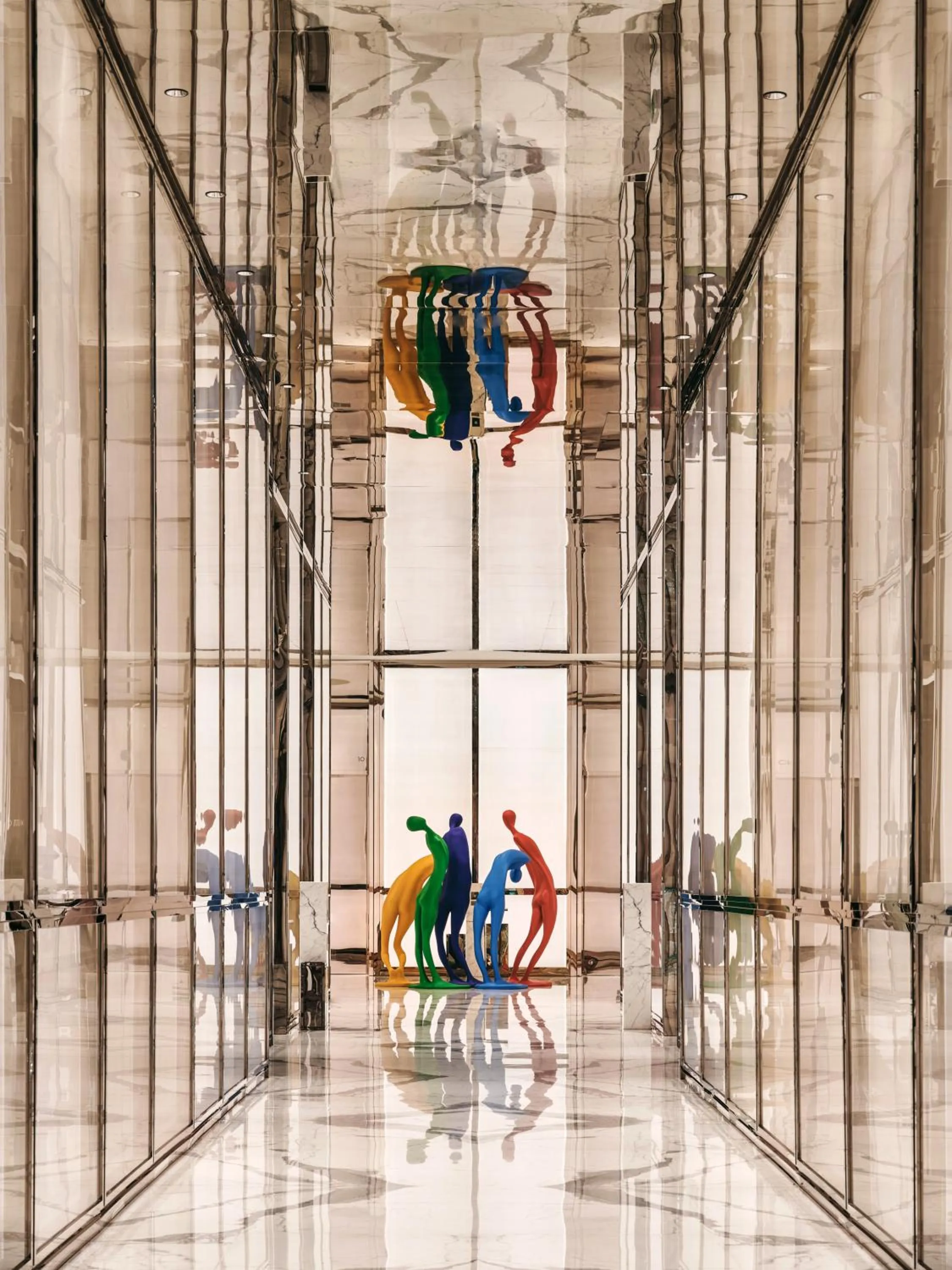 Lobby or reception in J Hotel, Shanghai Tower - Above All Else, Overlooking the Bund