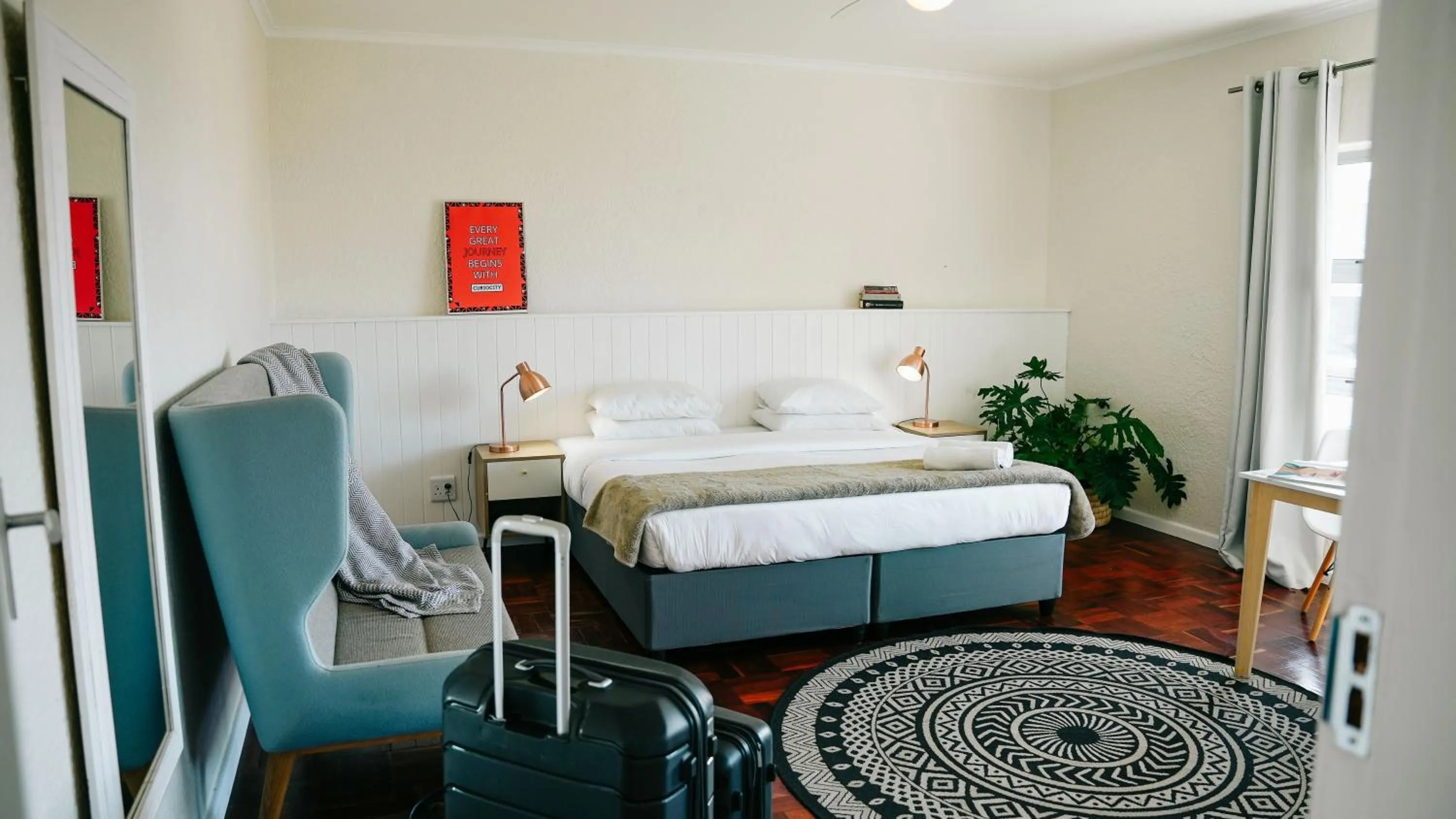 Bedroom, Bed in CURIOCITY Kloof Street