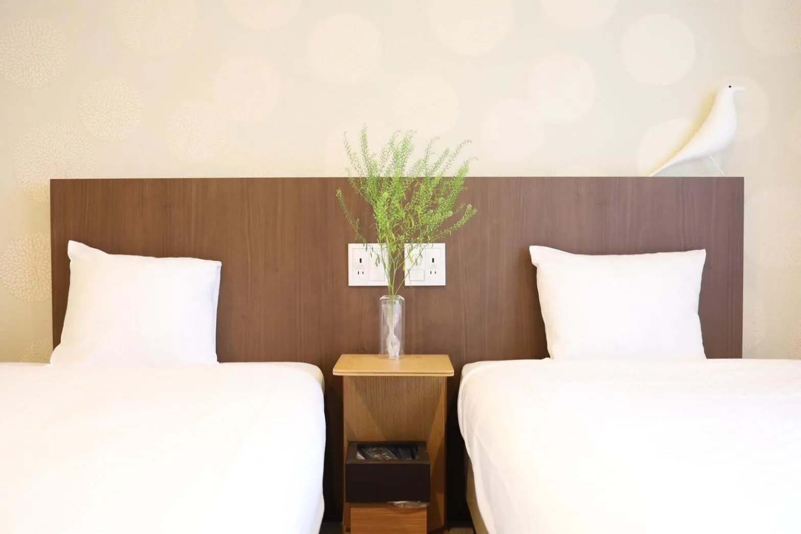 Bed in HOTEL THE POINT Kiyomizu Gojo