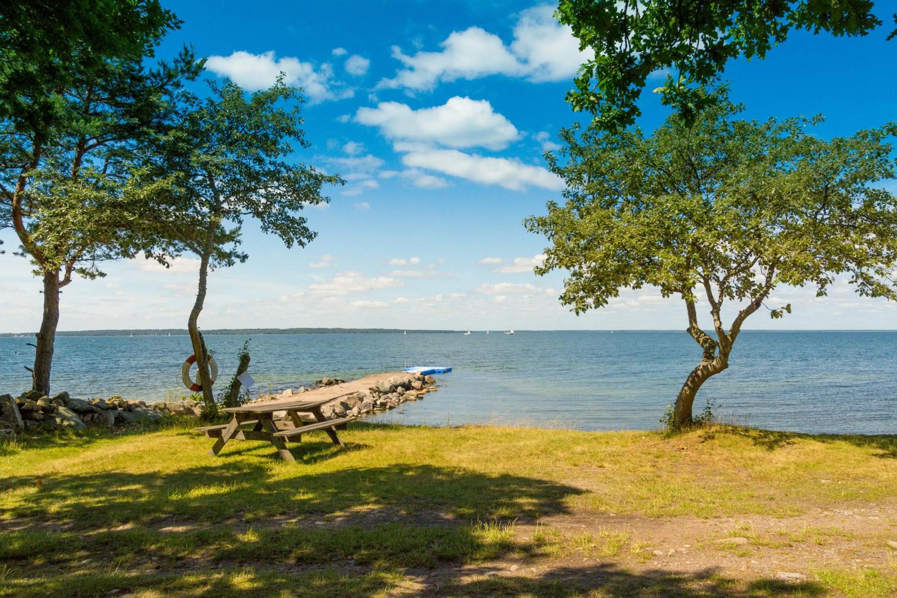 Sea view in First Camp Ekerum - Öland