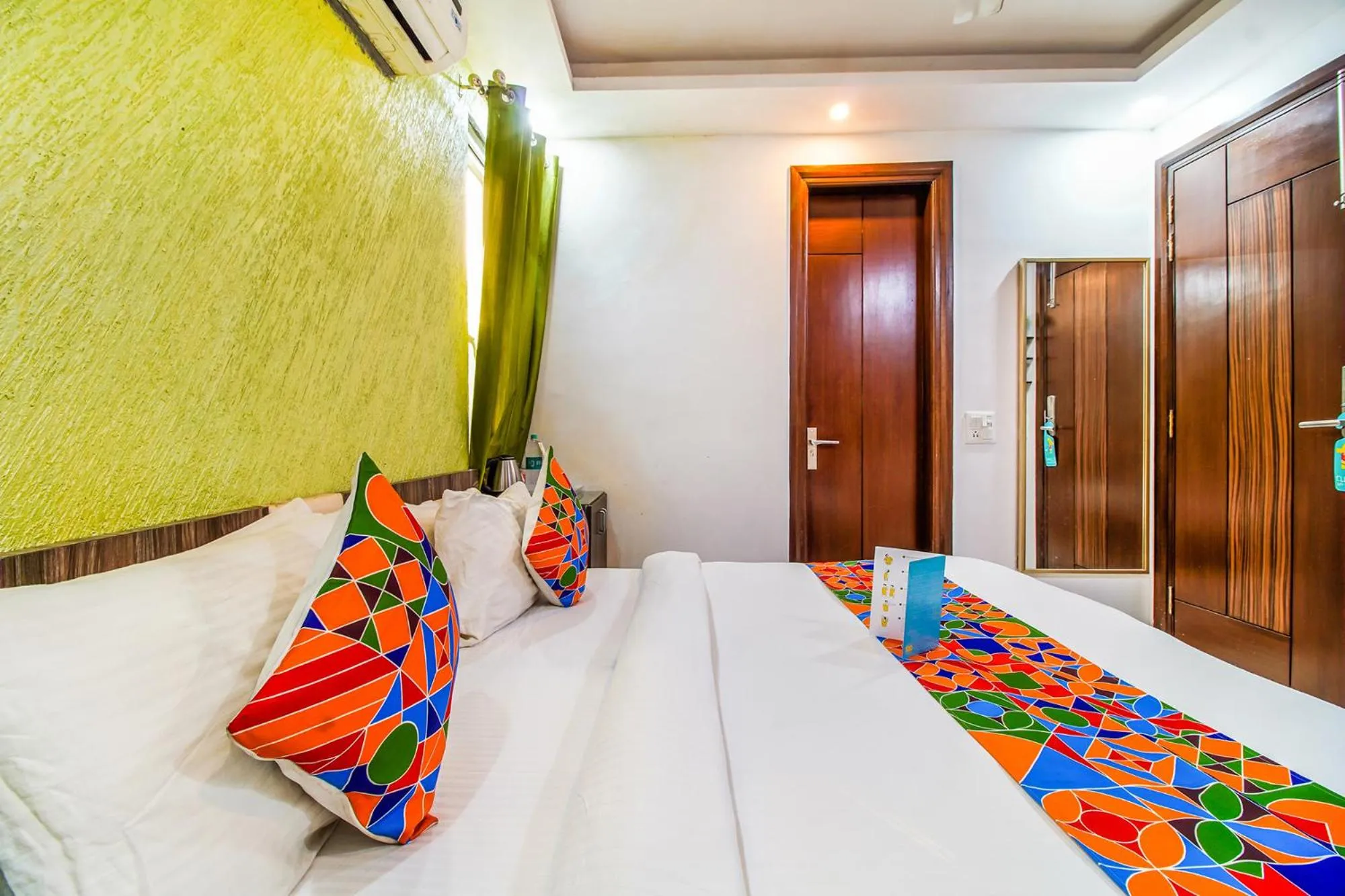 Bedroom, Bed in FabHotel A 97