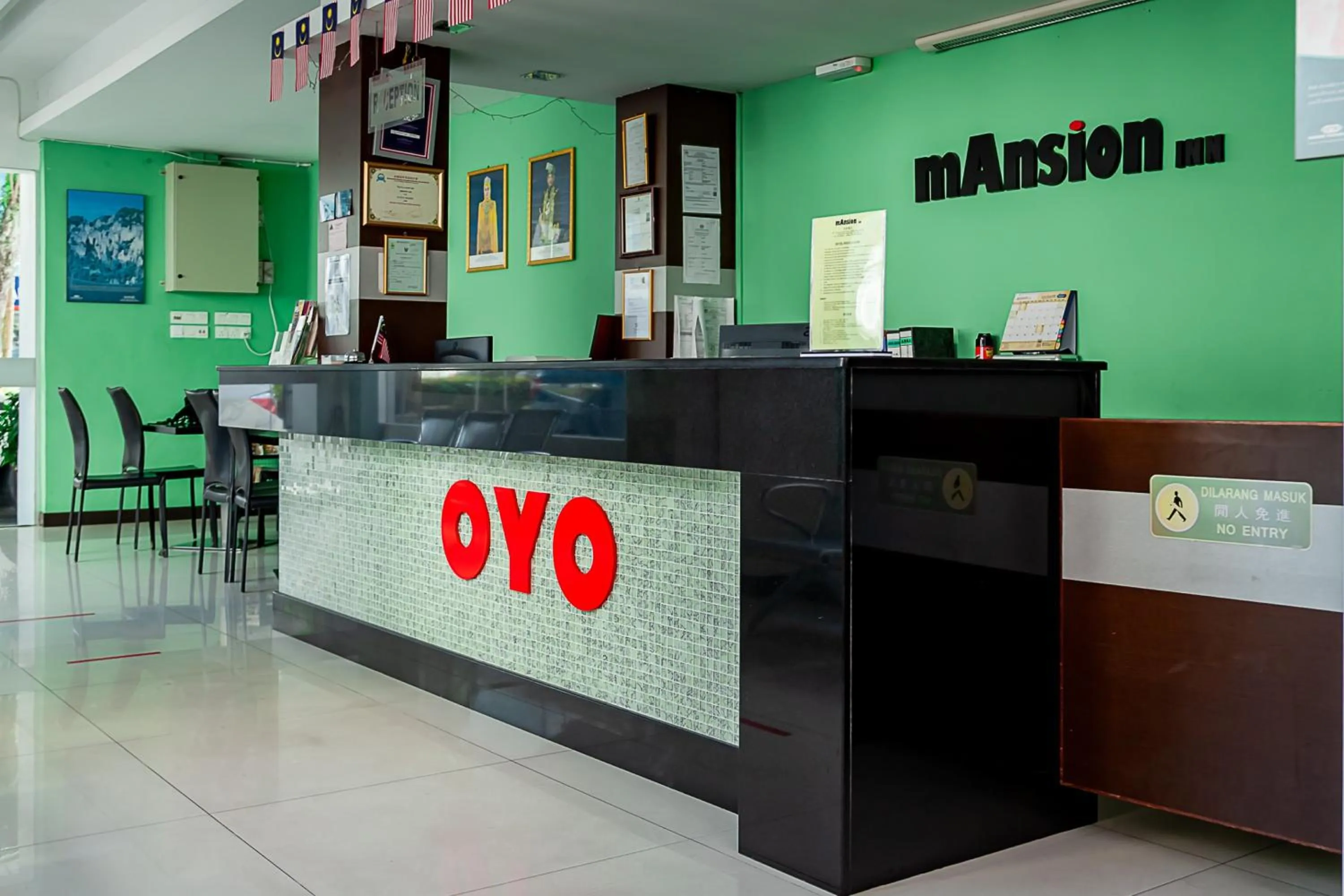 Lobby or reception in Mansion Inn Sibu