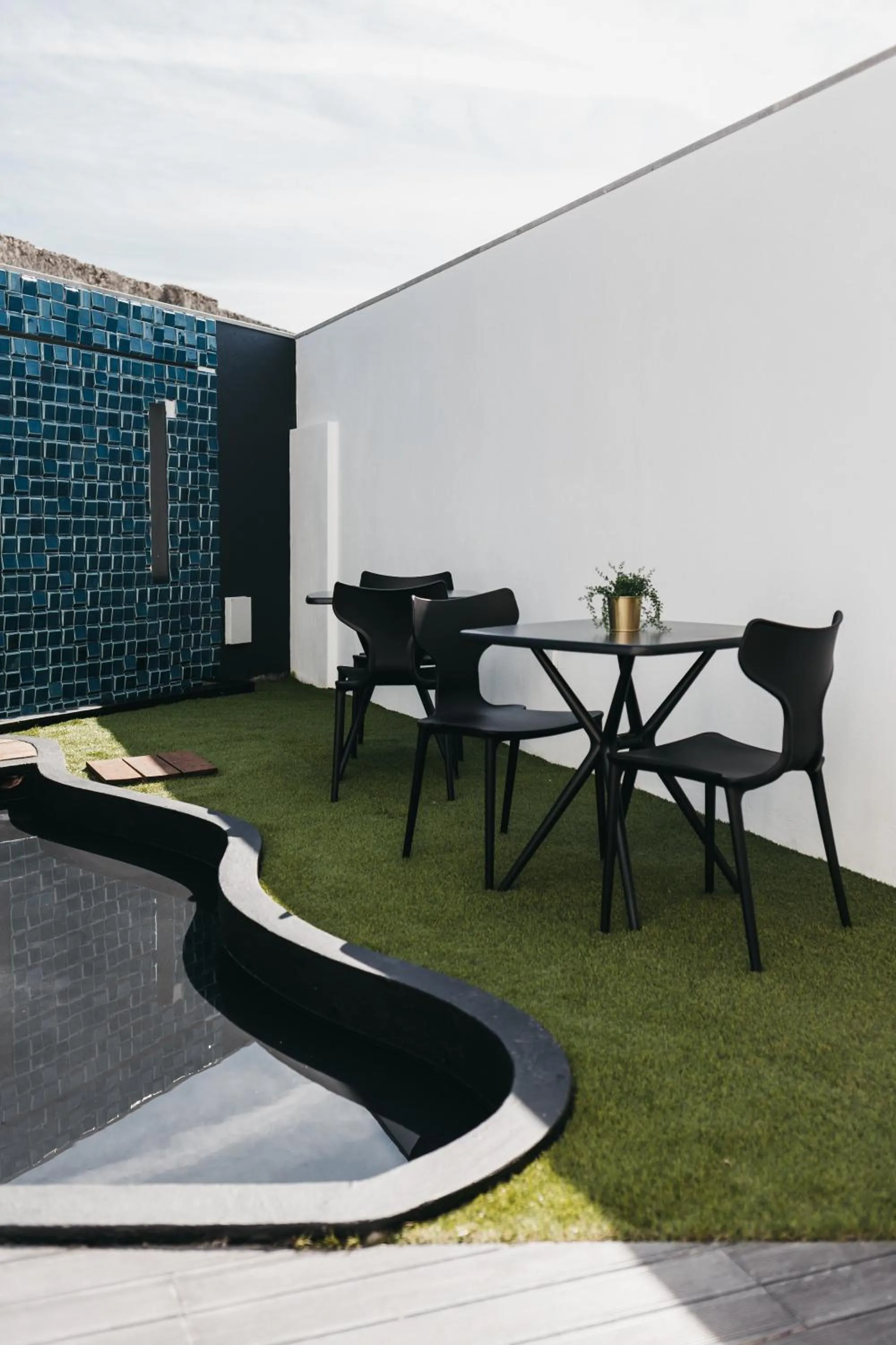 Patio in &Tales Suites - Óbidos