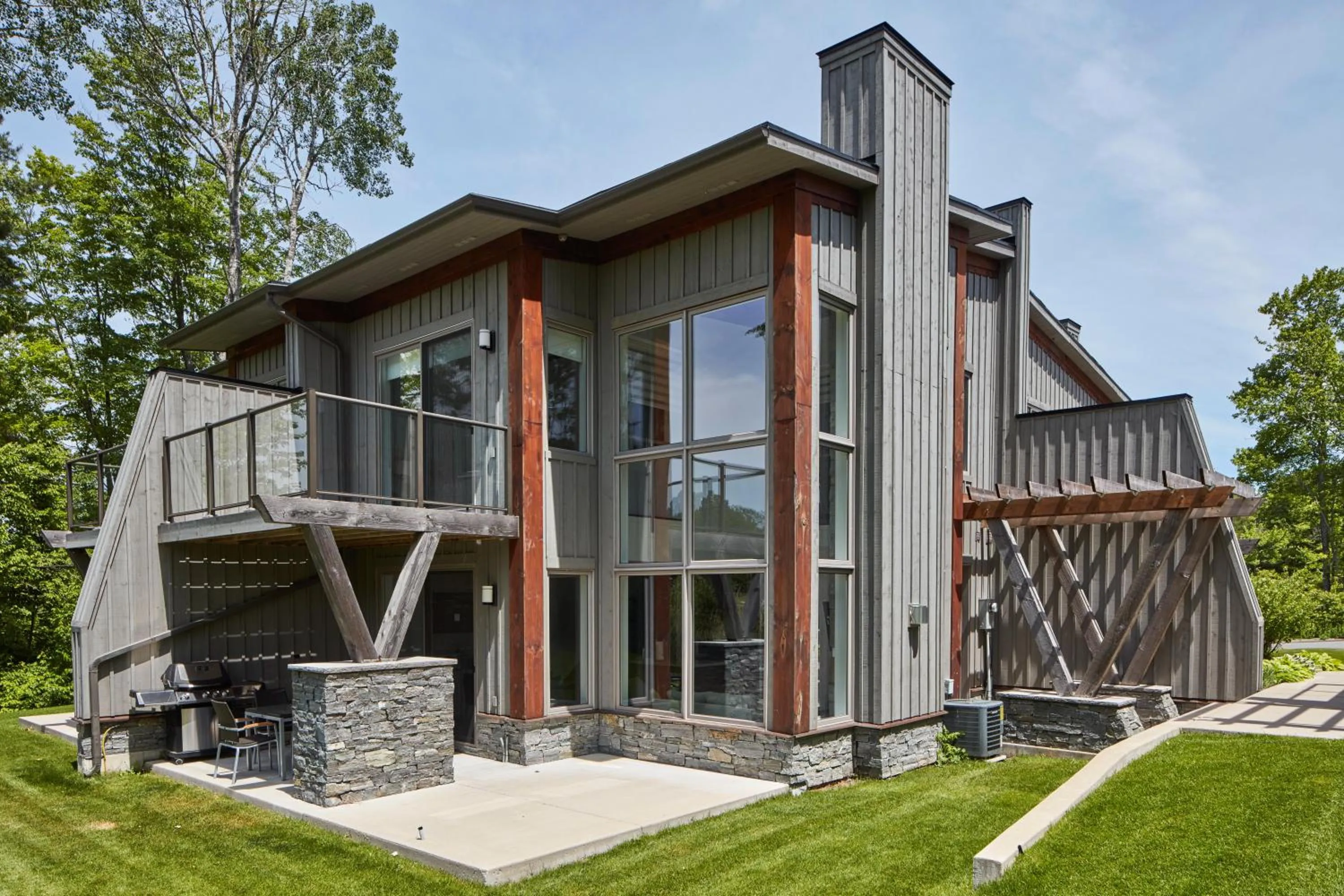 Garden in Muskoka Bay Resort