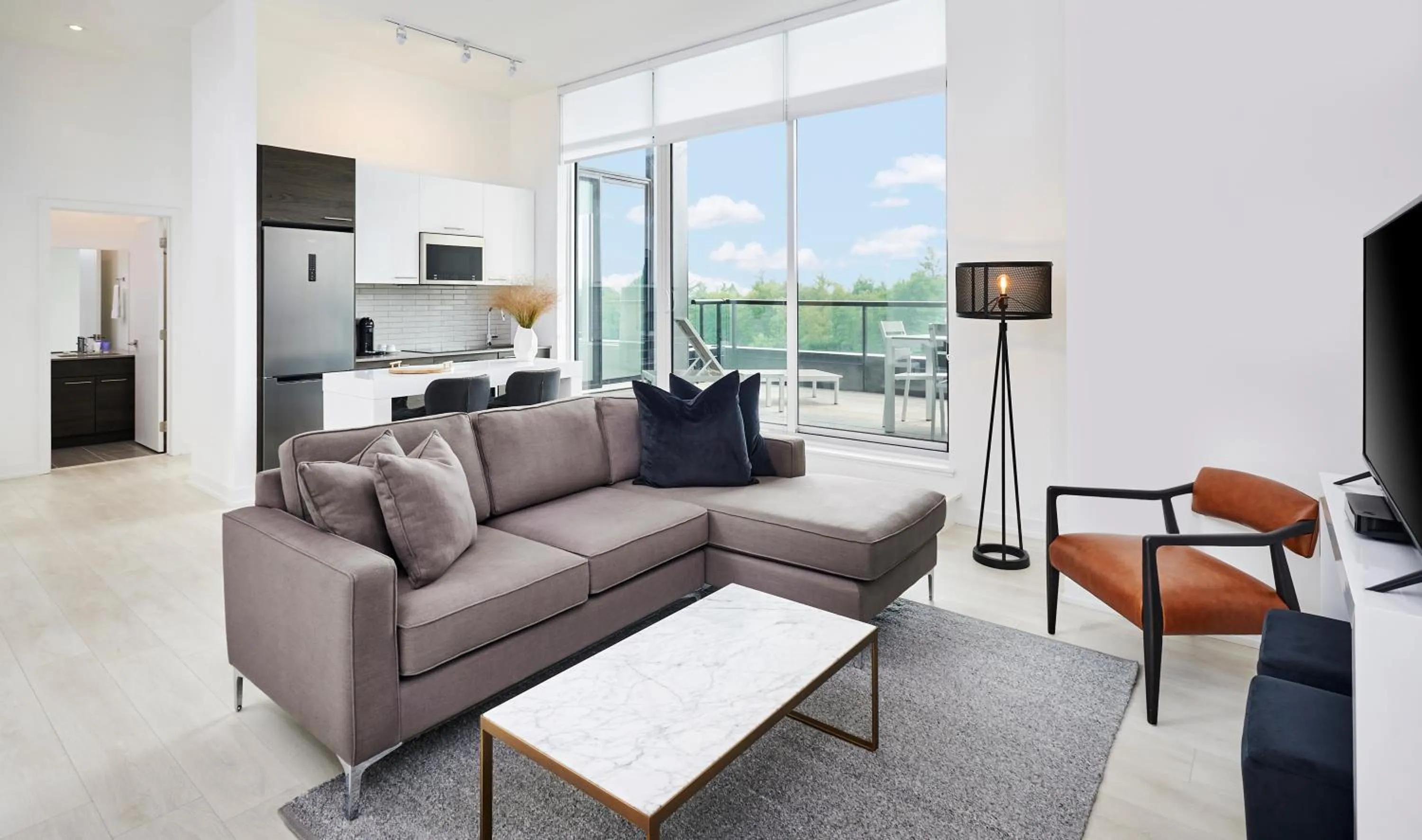 Living room in Muskoka Bay Resort