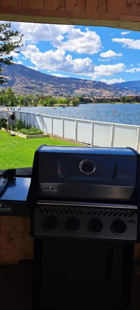 BBQ facilities in Richter Pass Beach Resort