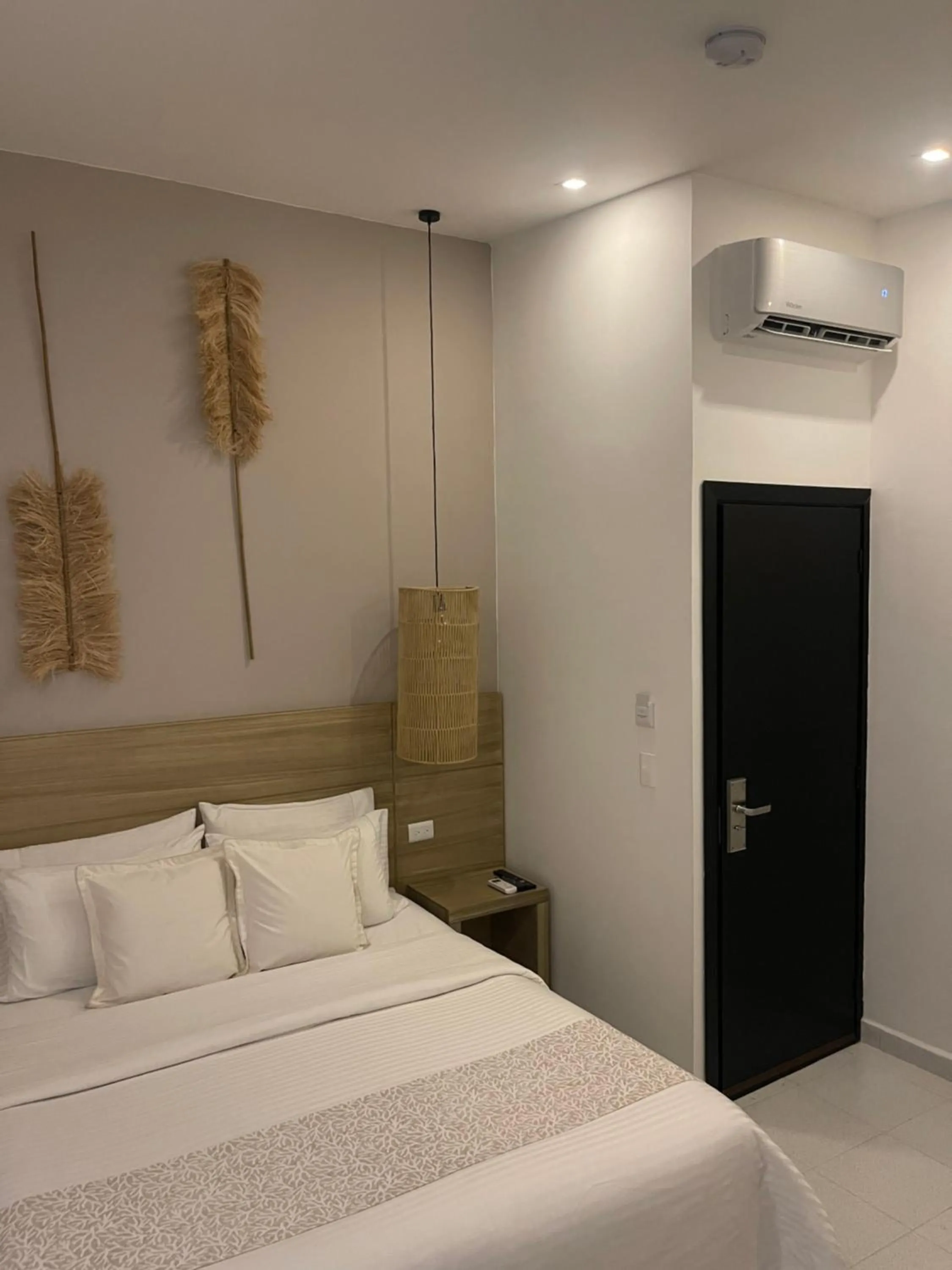 Bed in Moet Medellin Hotel