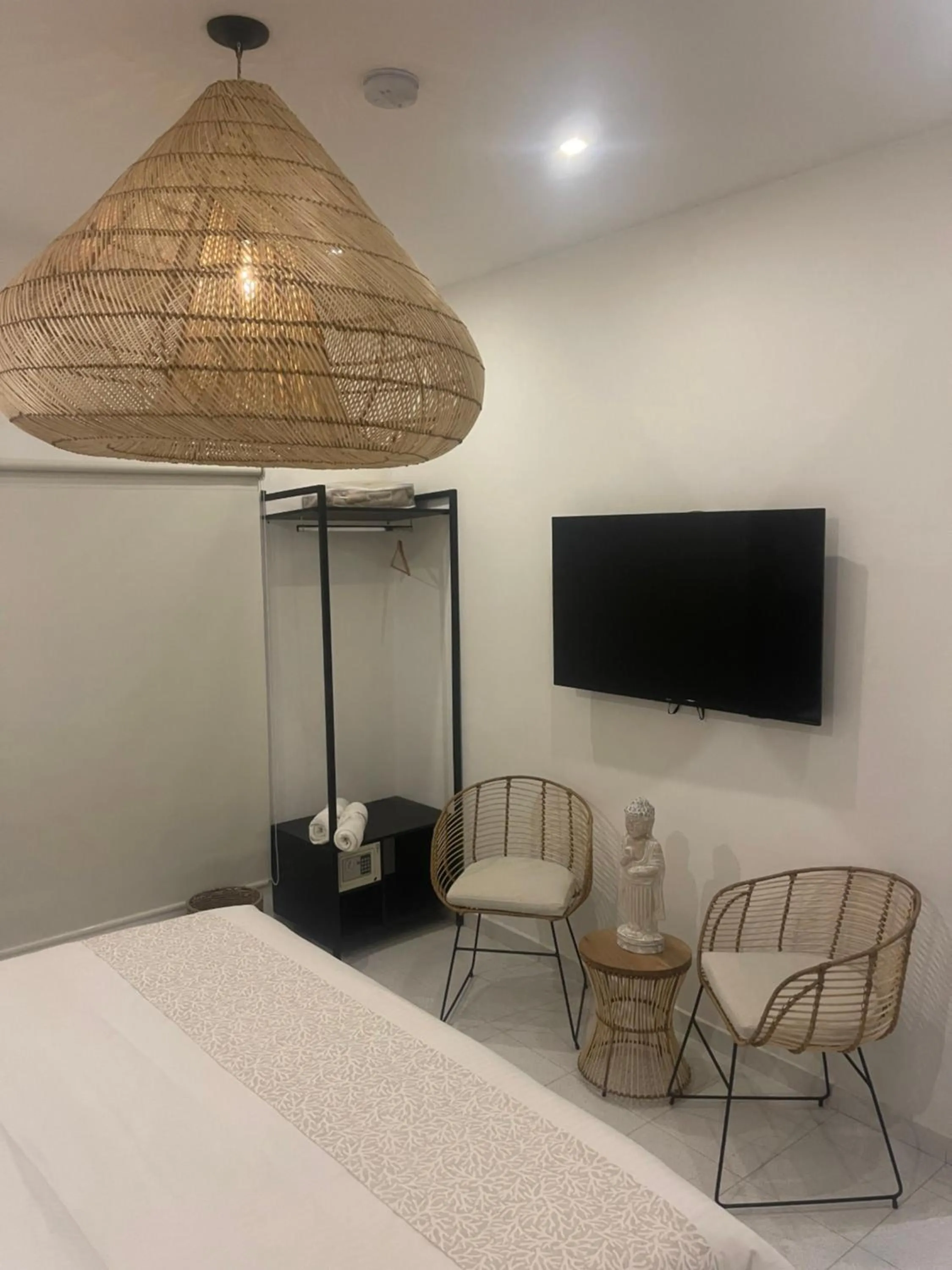 Bed in Moet Medellin Hotel