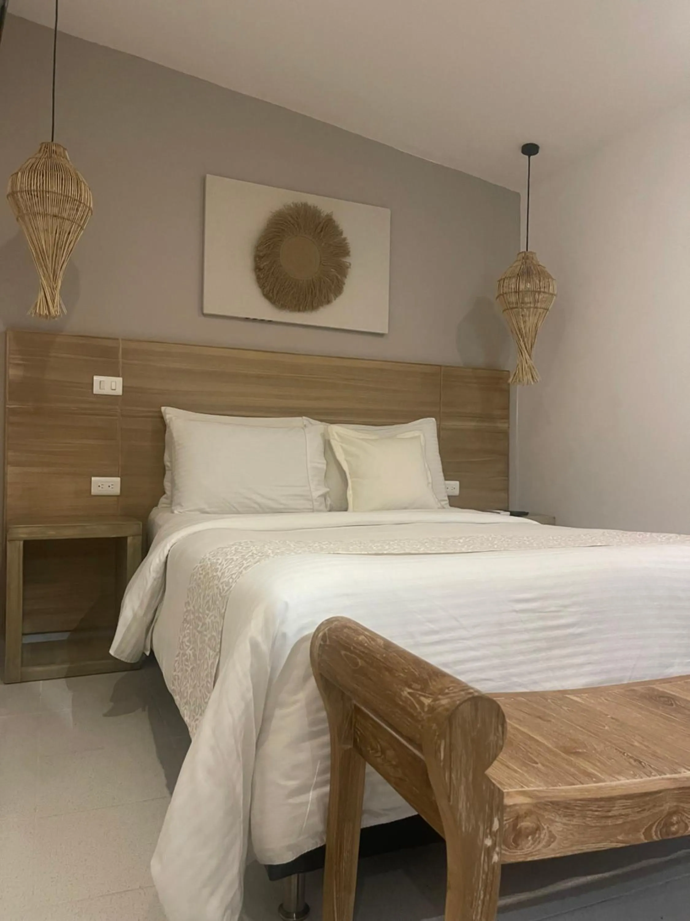 Bed in Moet Medellin Hotel