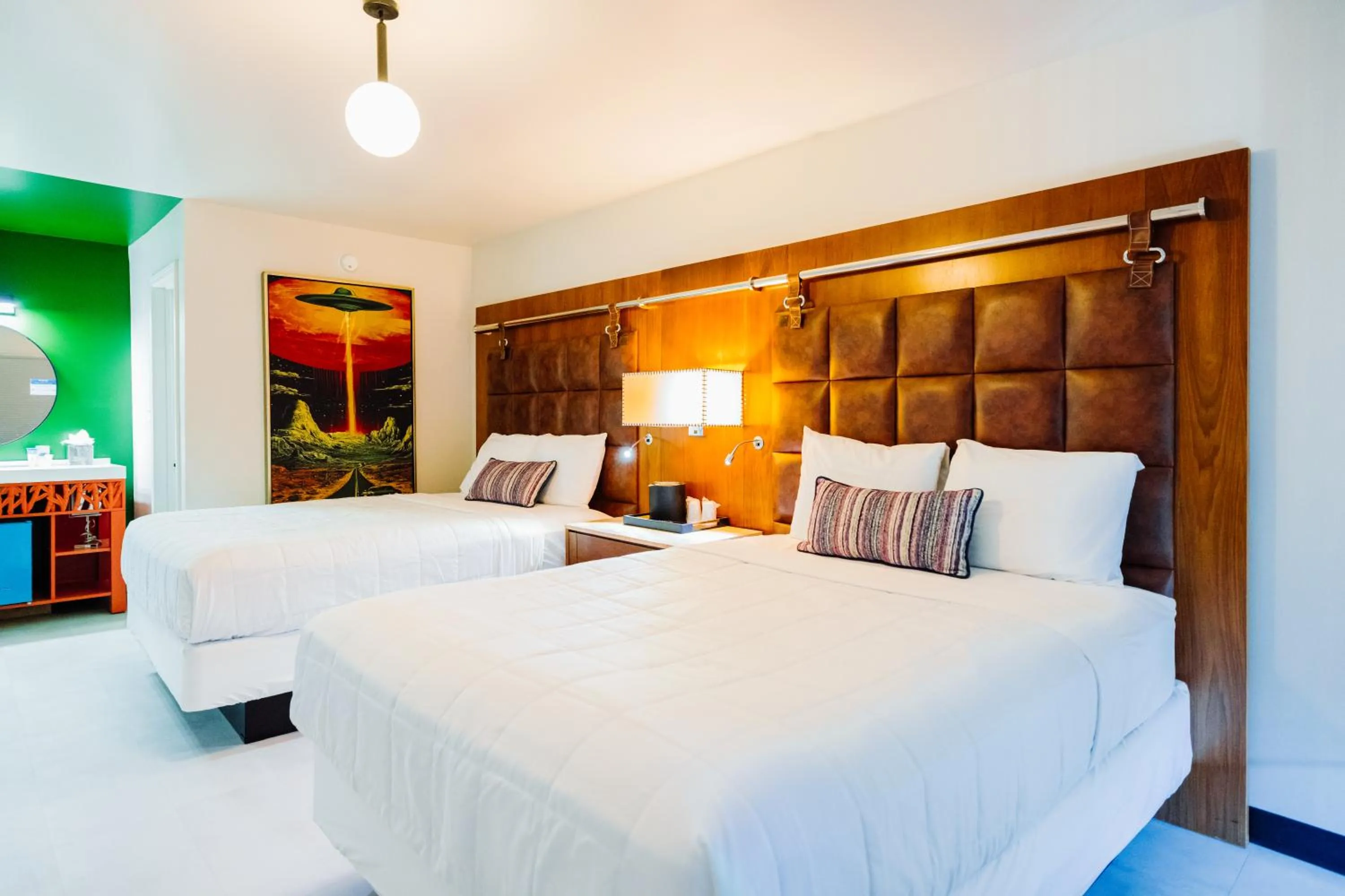 Photo of the whole room, Bed in Heights House Hotel - Houston Heights Downtown, an Ascend Collection Hotel