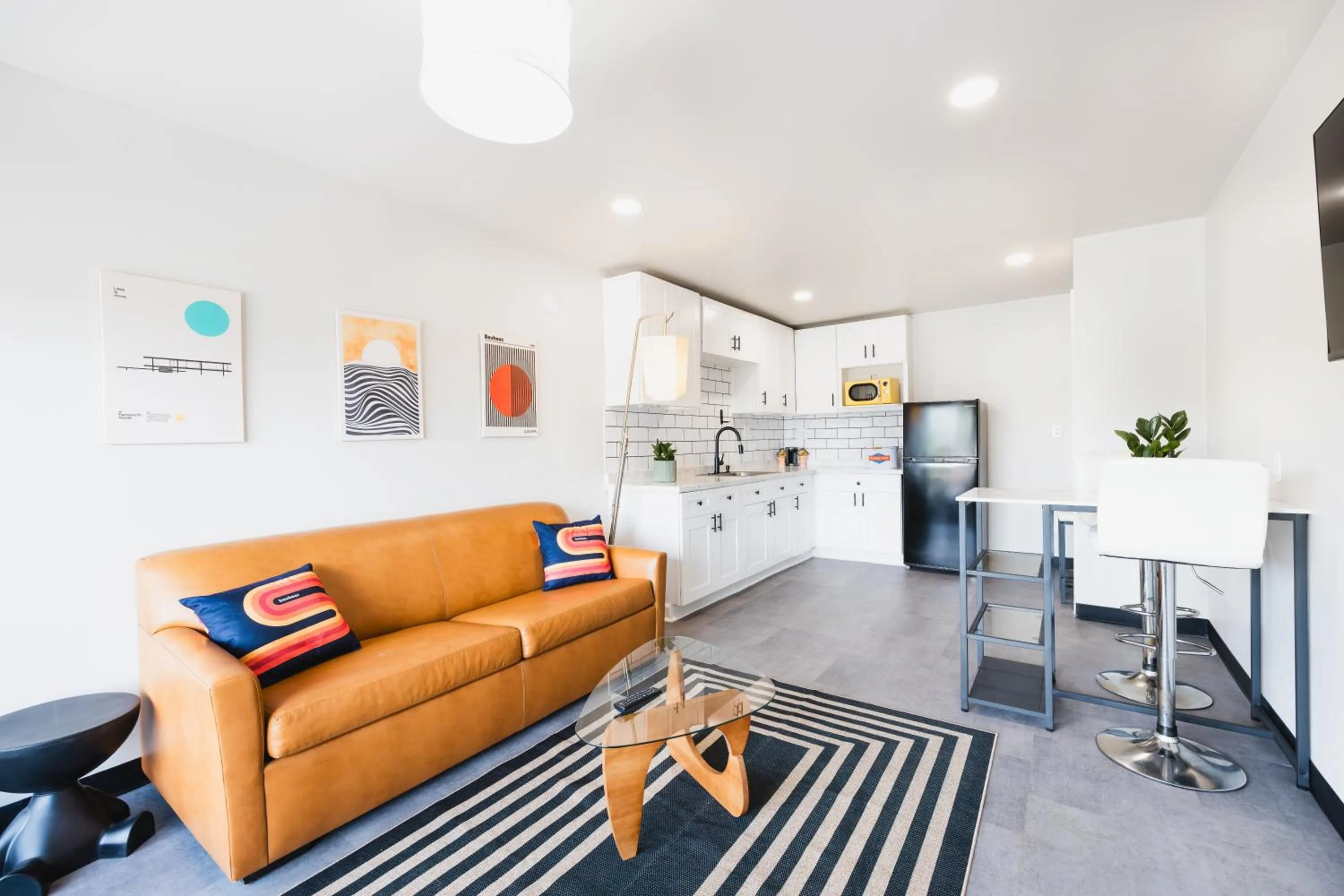 Living room in Heights House Hotel - Houston Heights Downtown, an Ascend Collection Hotel