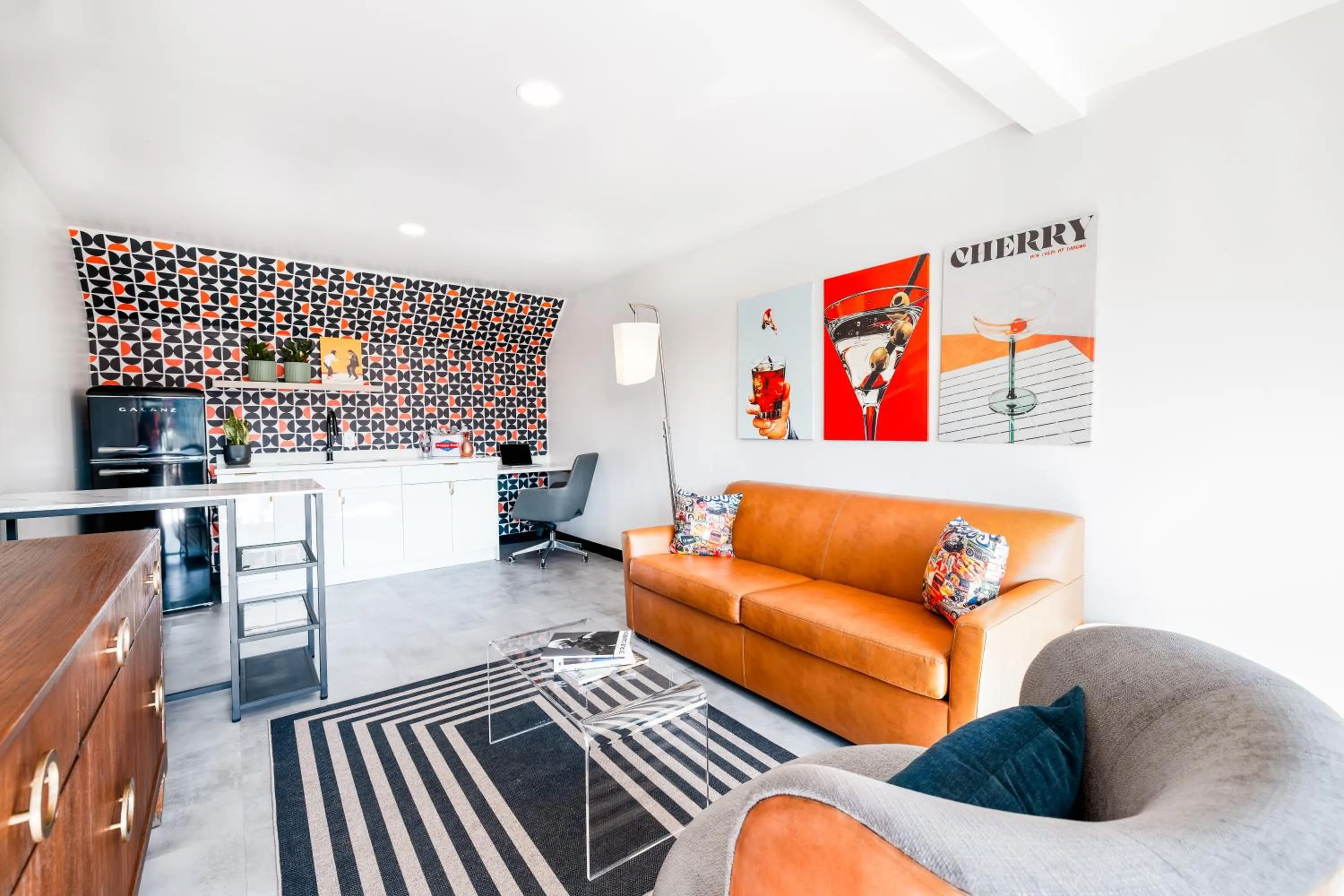 Living room in Heights House Hotel - Houston Heights Downtown, an Ascend Collection Hotel