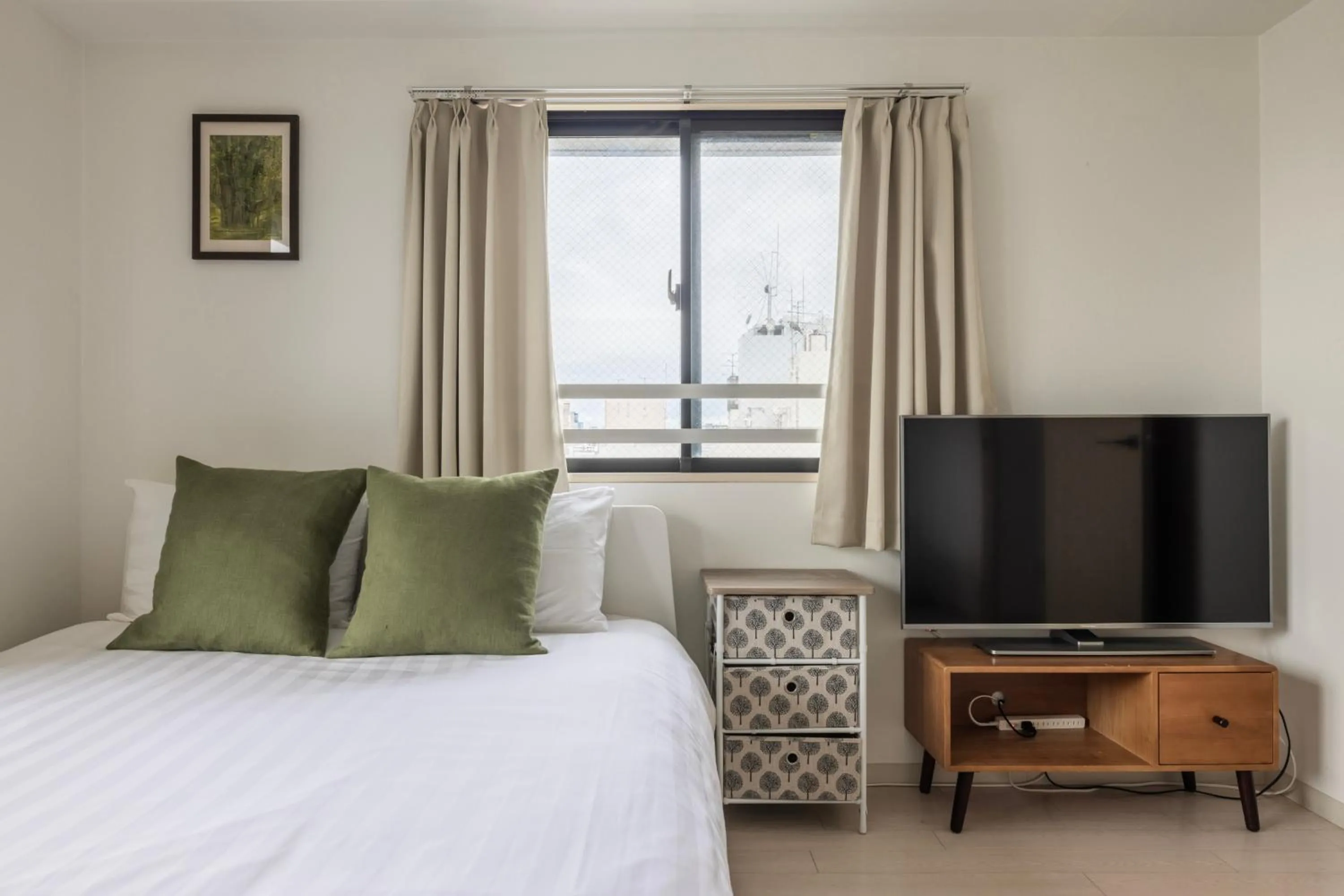 Bed in Prendre Namba AFP Apartment