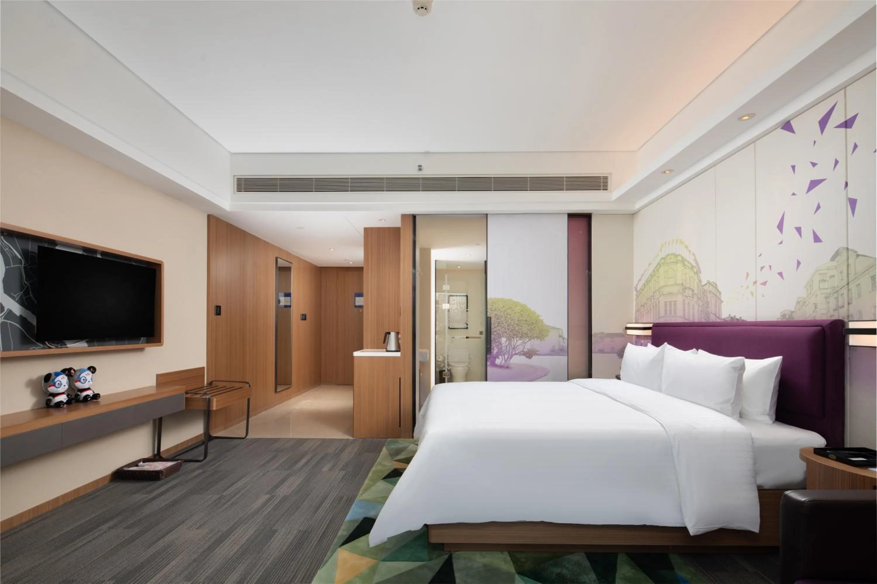 Bedroom, Bed in Hampton by Hilton Nanhai Haikou
