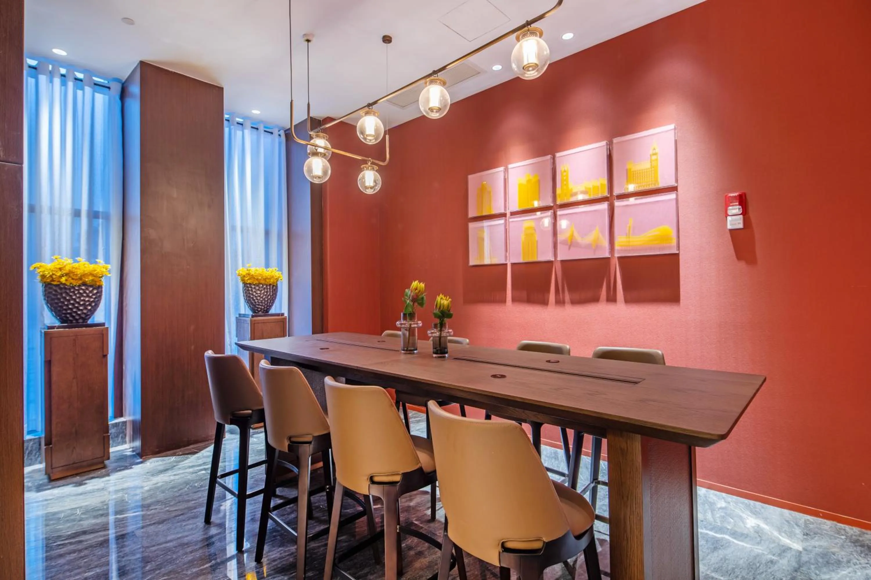 Seating area in Hampton by Hilton Nanhai Haikou