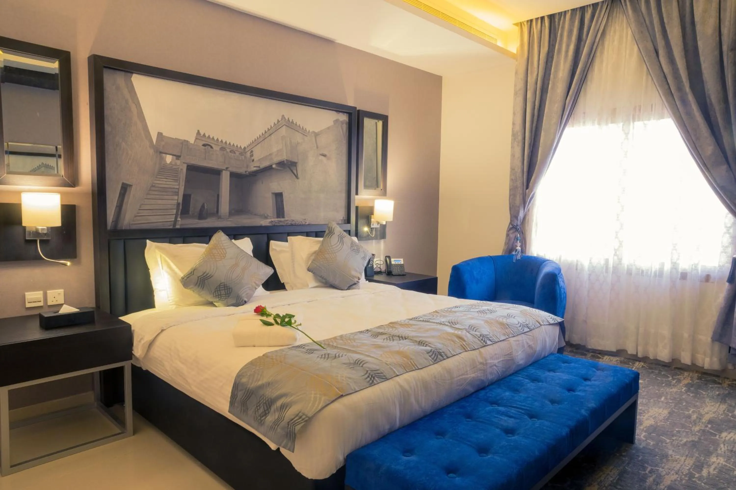 Bedroom, Bed in Swiss Luxury Villas