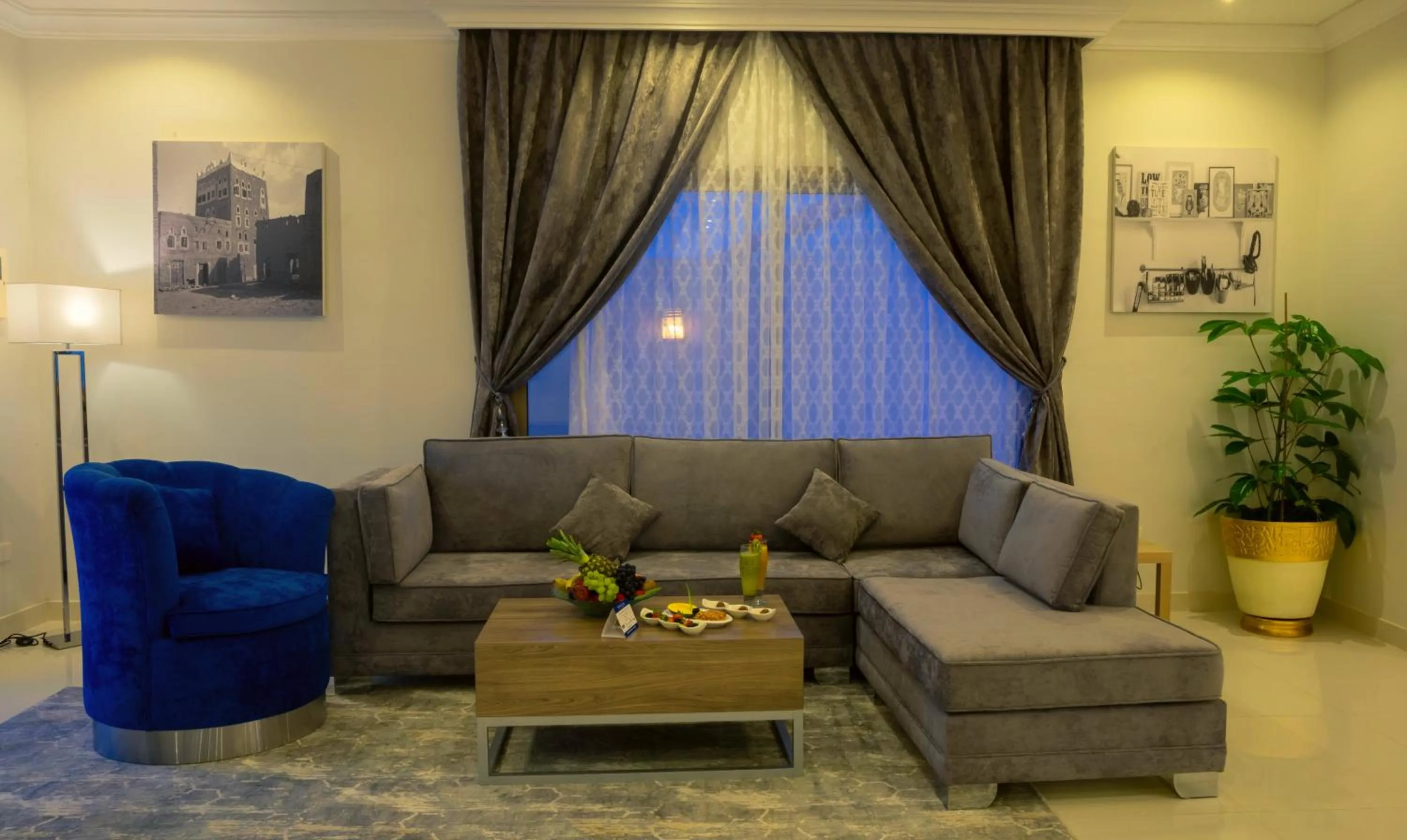 Living room in Swiss Luxury Villas