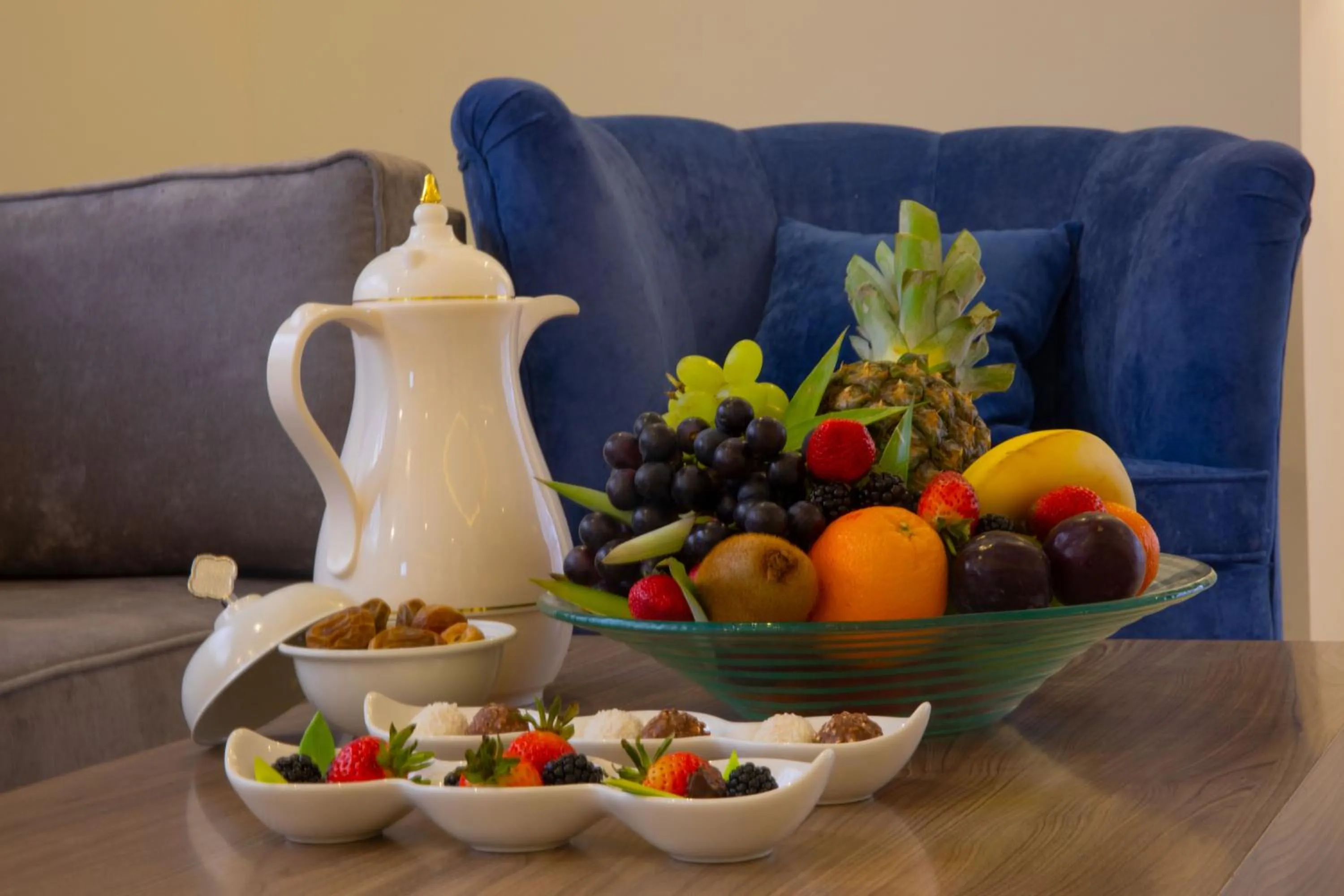 Living room in Swiss Luxury Villas