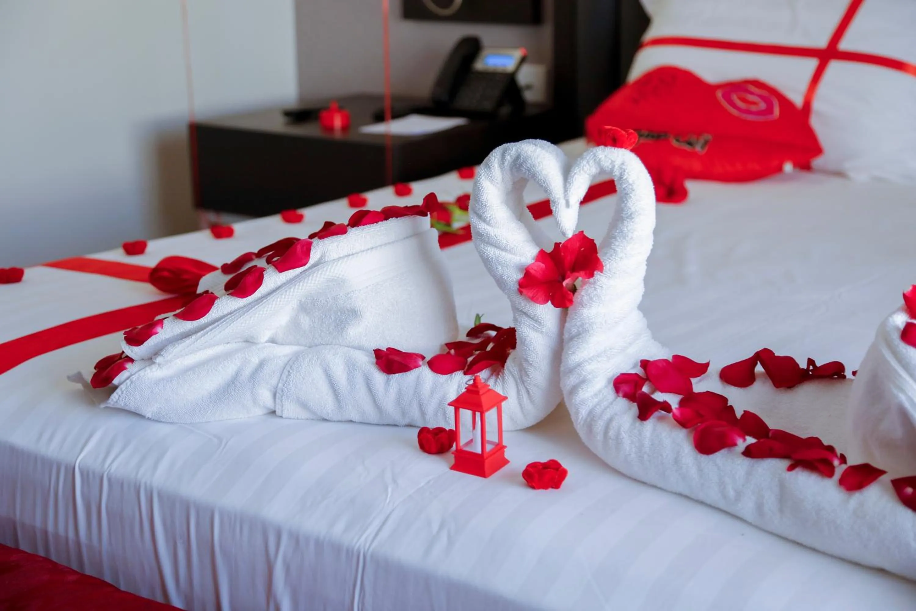 Bed in Swiss Luxury Villas