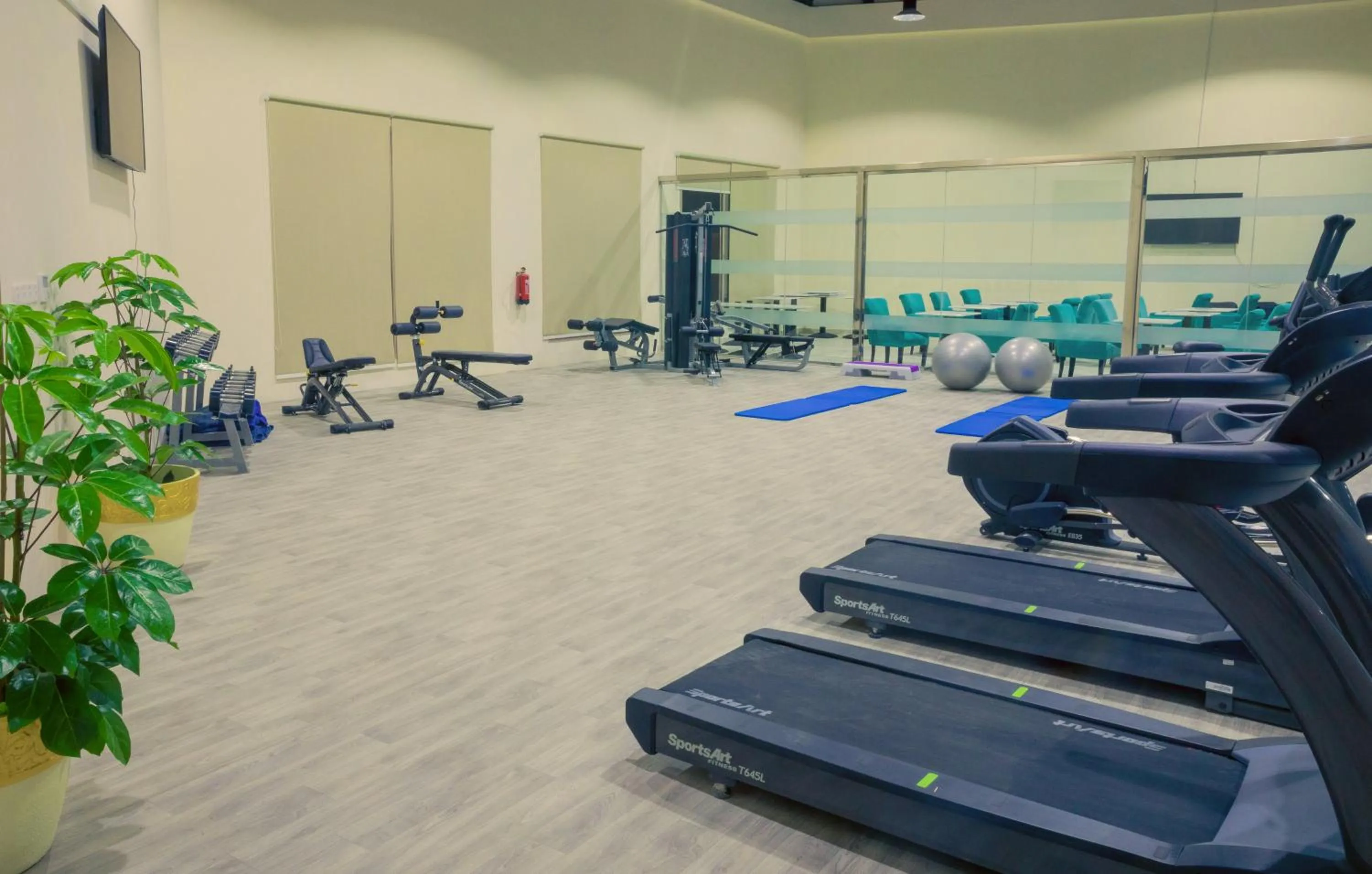Fitness centre/facilities in Swiss Luxury Villas