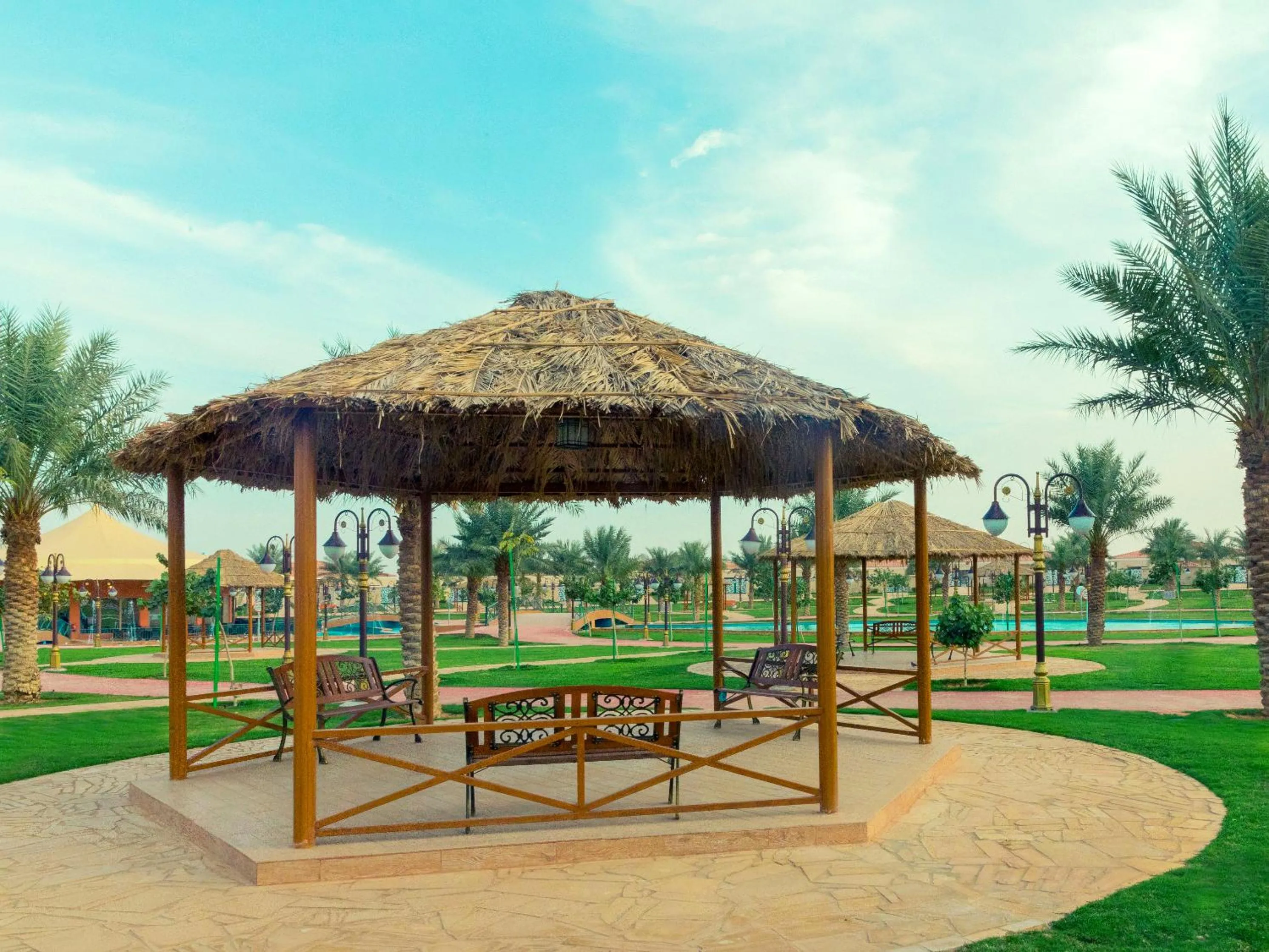 Patio in Swiss Luxury Villas