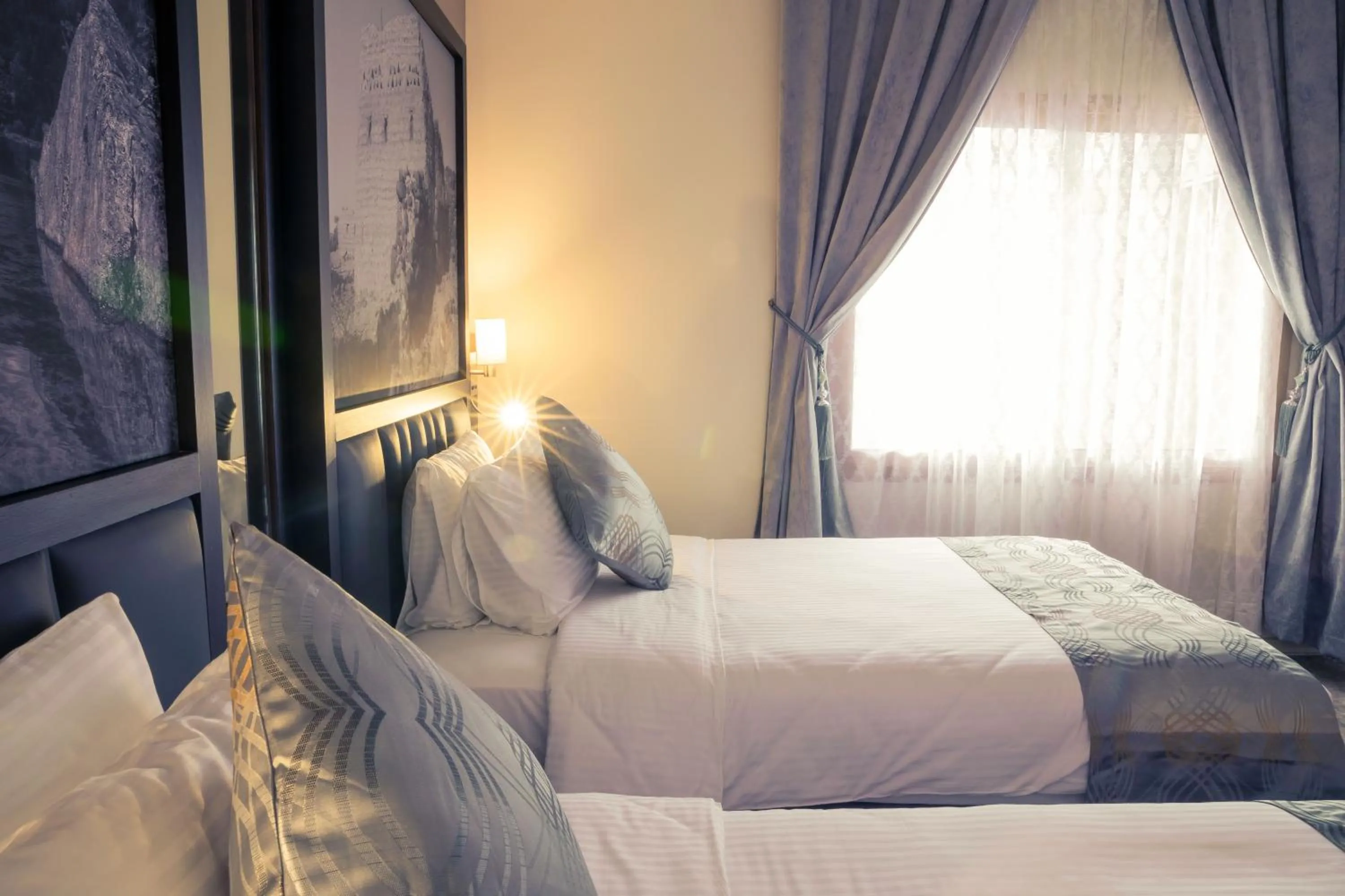 Bed in Swiss Luxury Villas