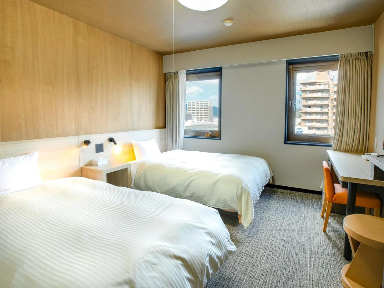 Bed in Maizuru Grand Hotel