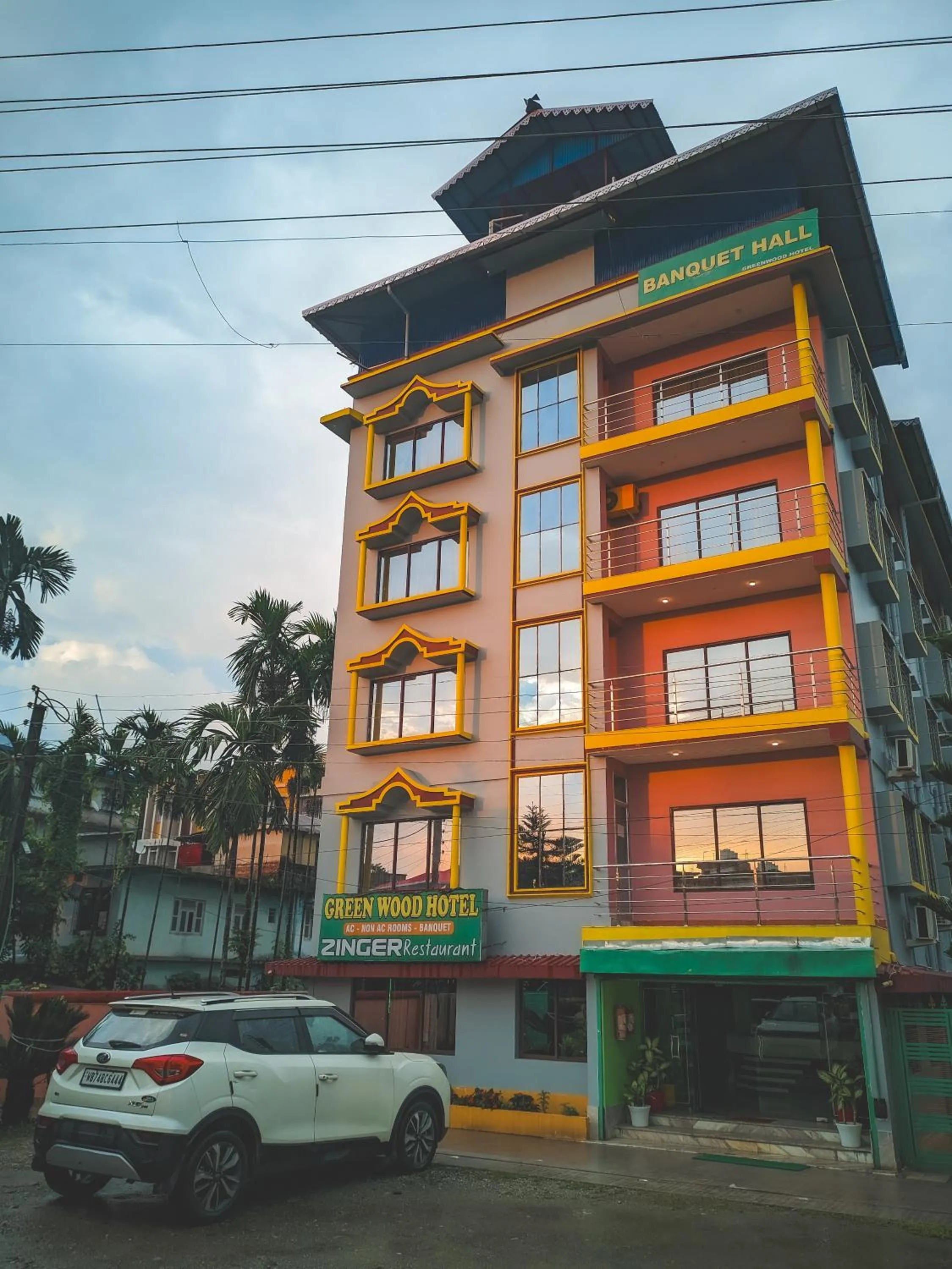 Property building in Green Wood Hotel