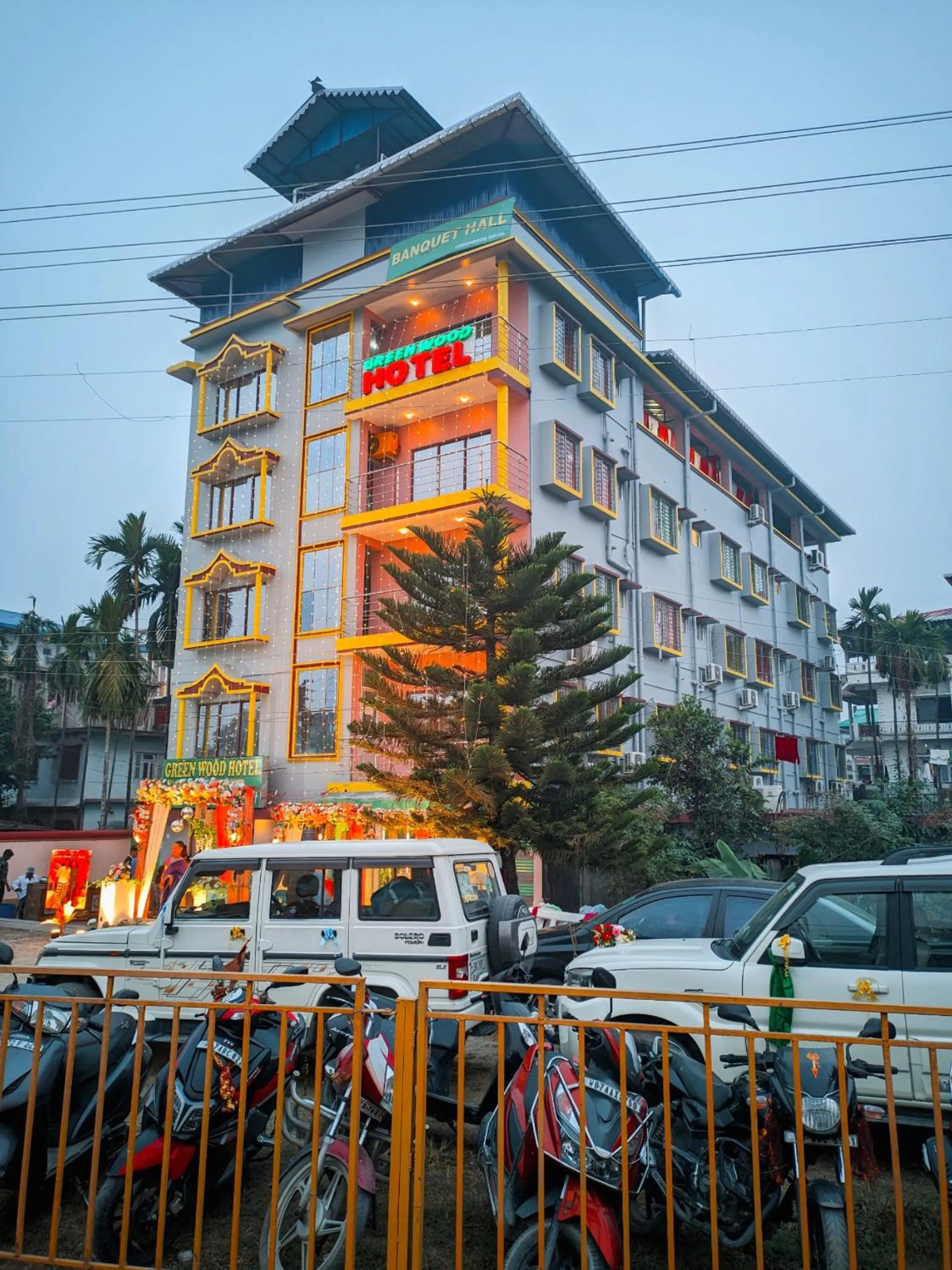 Property building in Green Wood Hotel