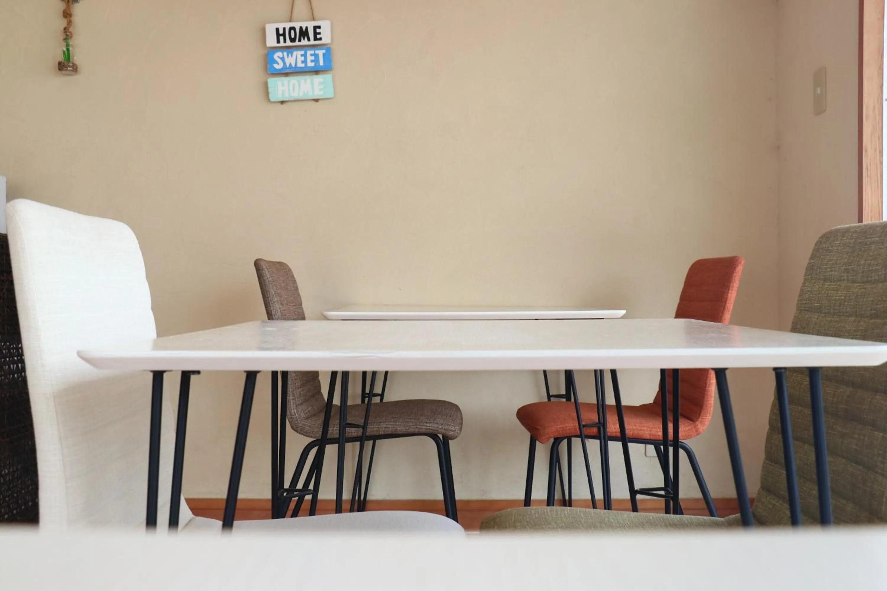 Dining area in AsobiBASE Yamabare-House